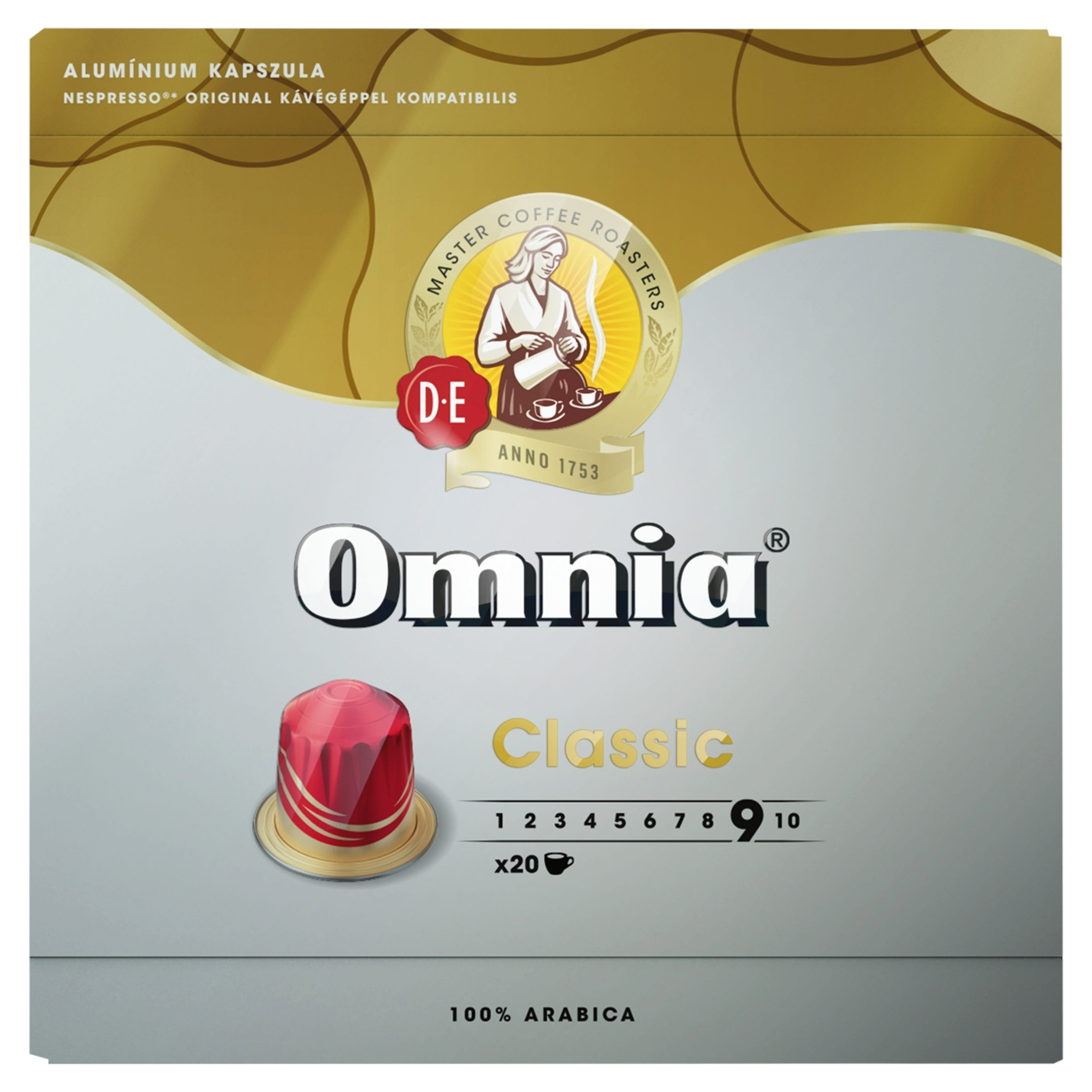 Douwe Egberts Omnia Espresso Nespresso kávékapszula -  20 db-1