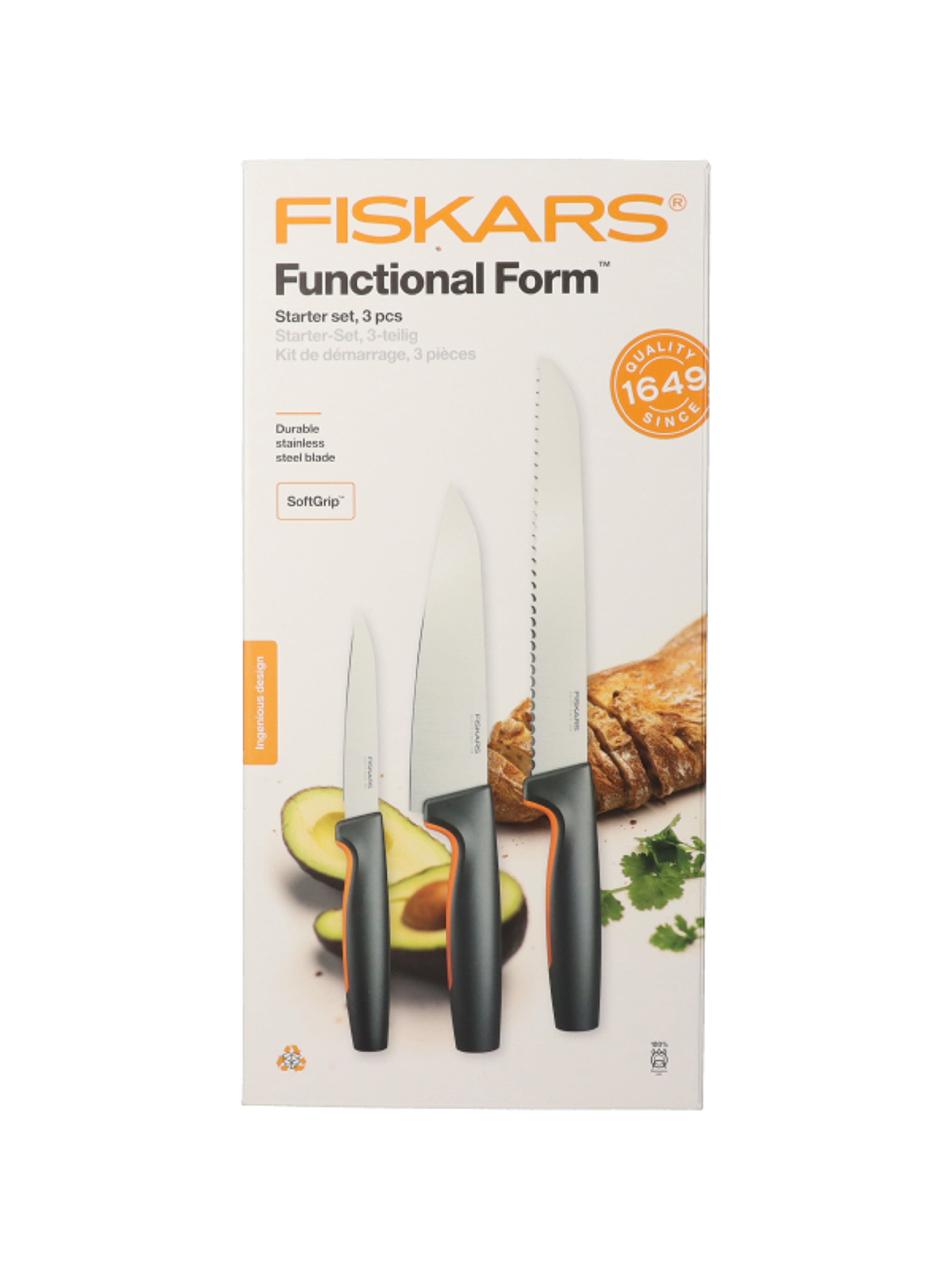 Fiskars Functional Form 3 db-os kés készlet - 1 db