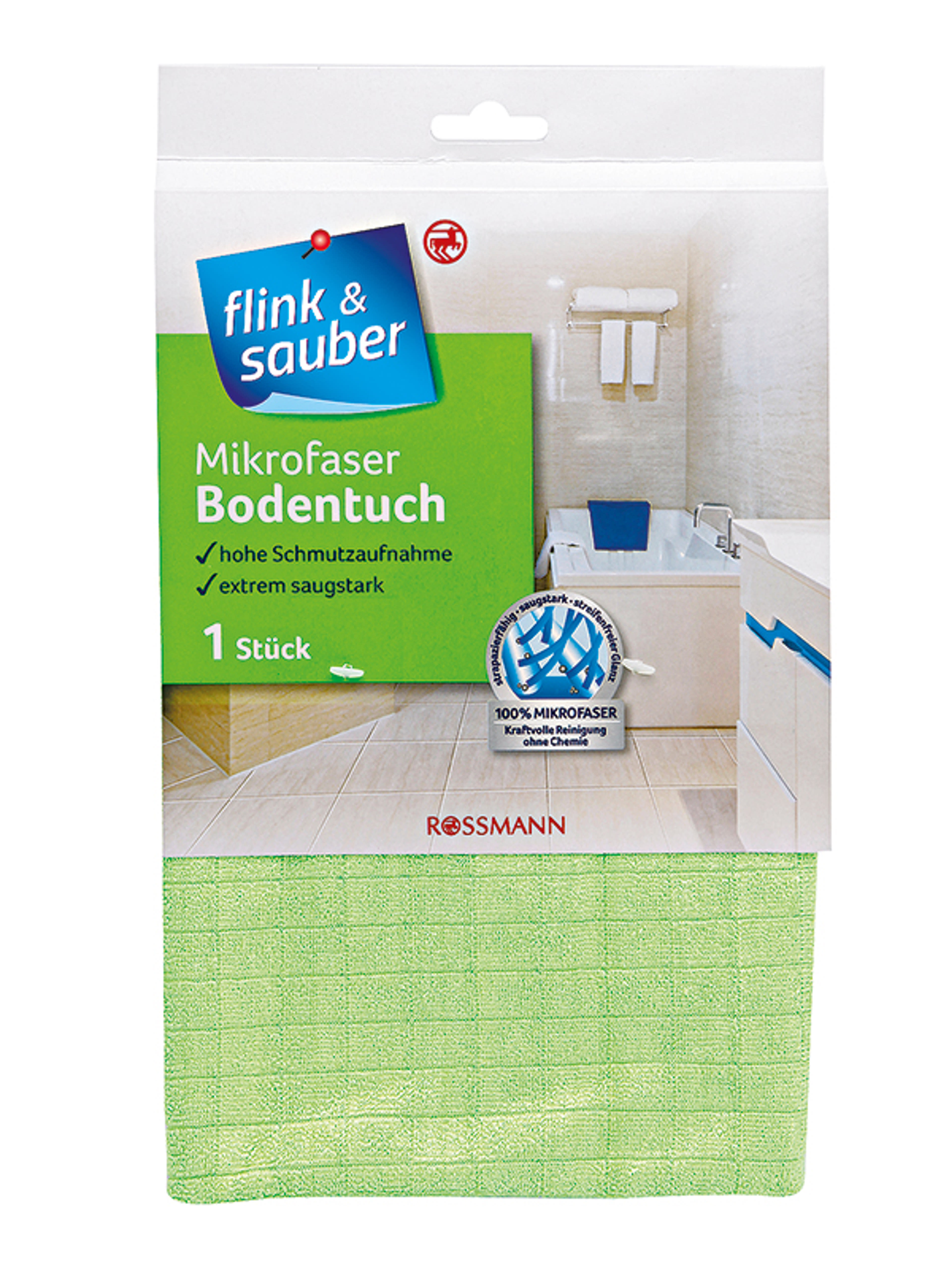 Flink & Sauber Mikroszálas 50x60cm Felmosórongy - 1 db