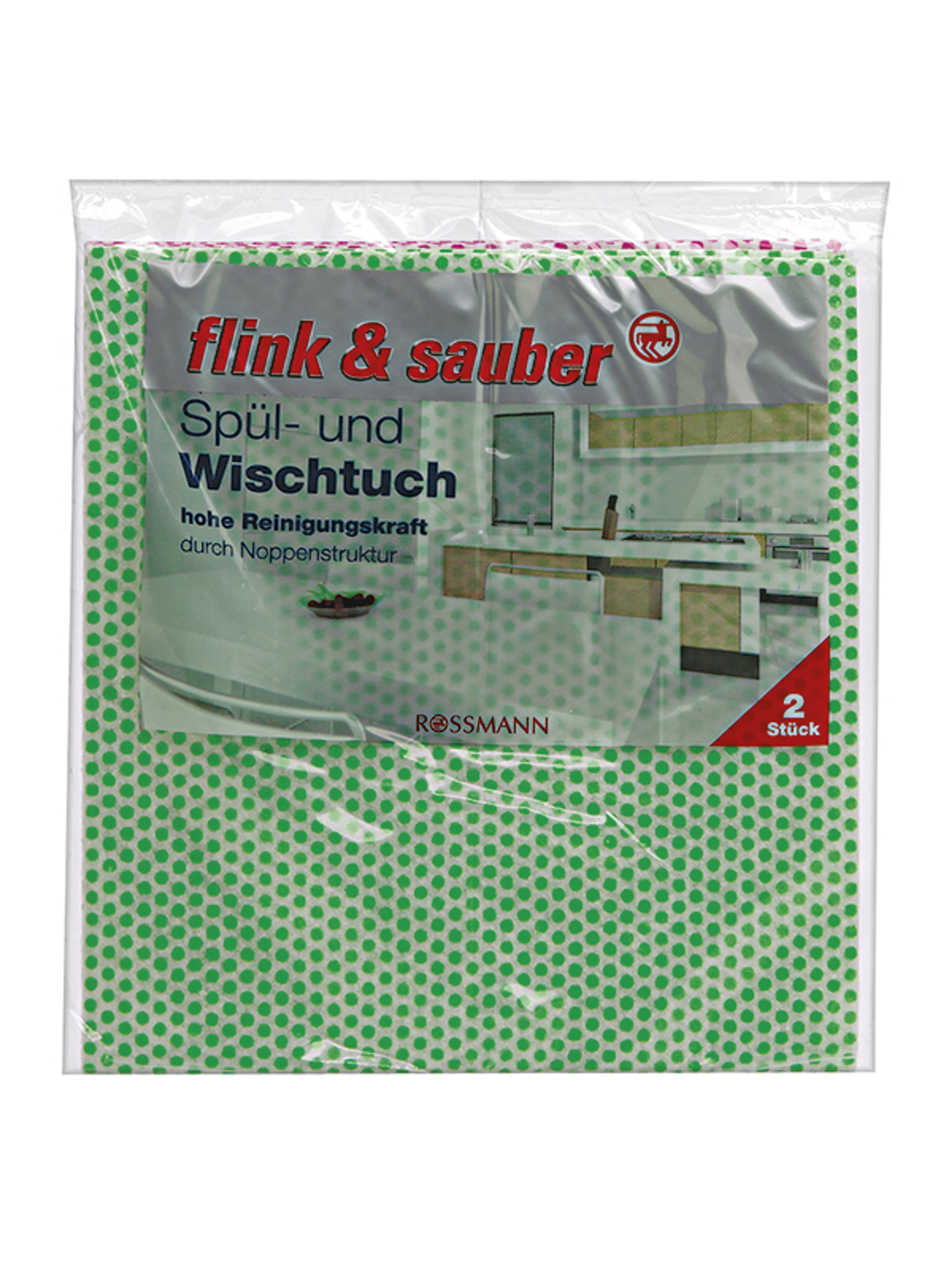 Flink & Sauber Mosogató Törlőkendő - 2 db