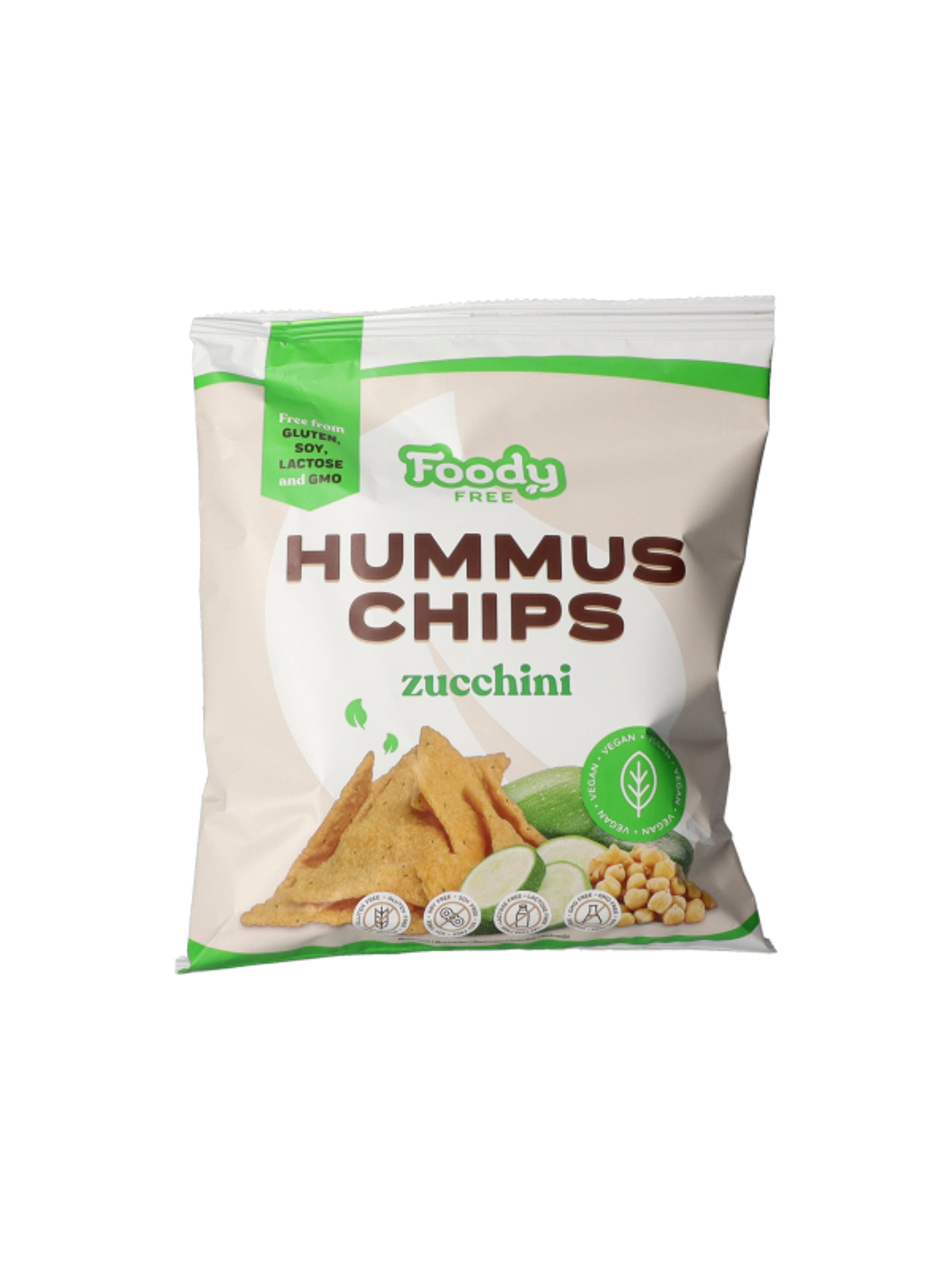 Foody free hummus chips cukkinivel - 50 g-1