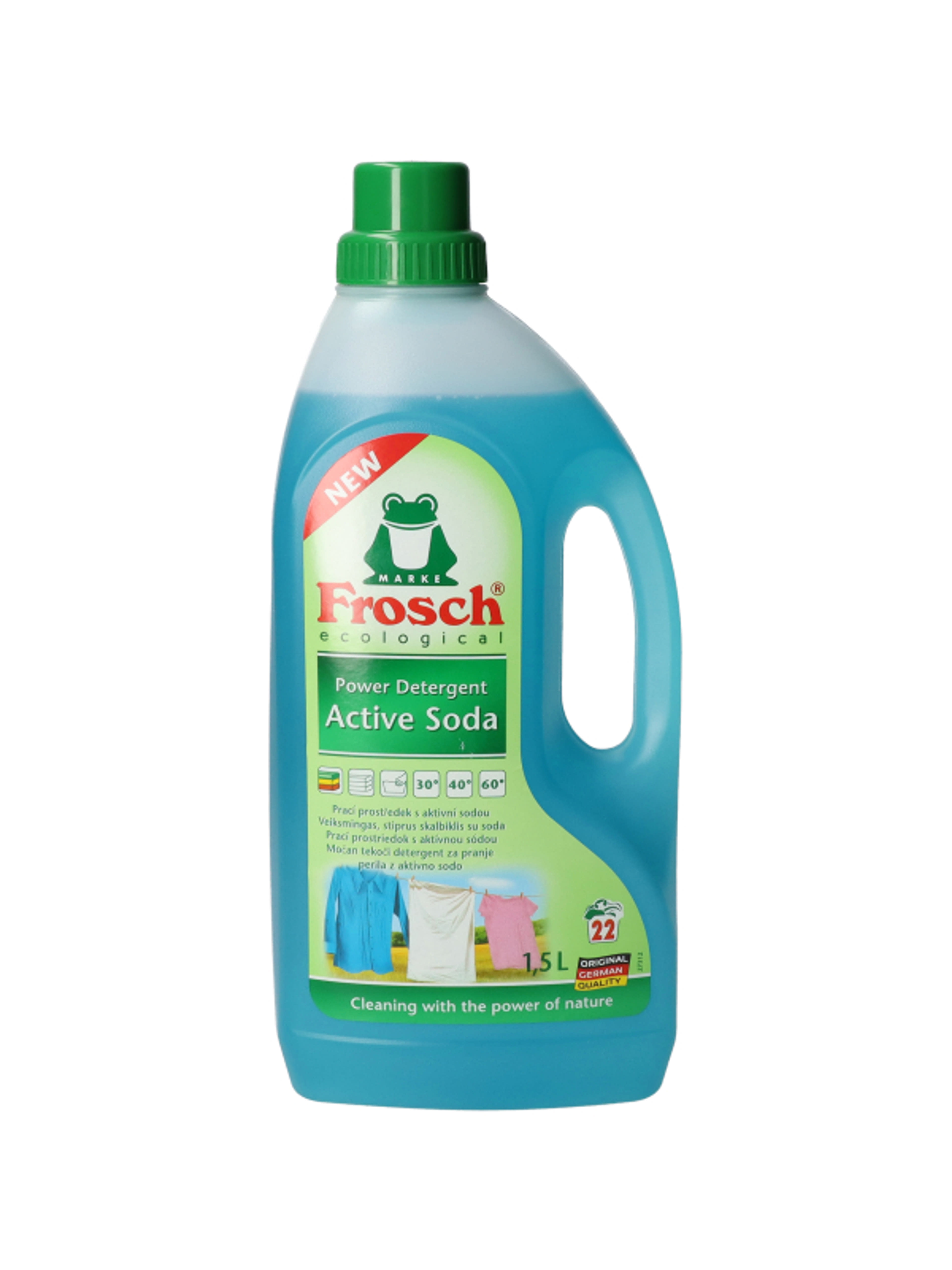 Frosch Aktív szóda folyékony mosószer 22 mosás  -1500 ml