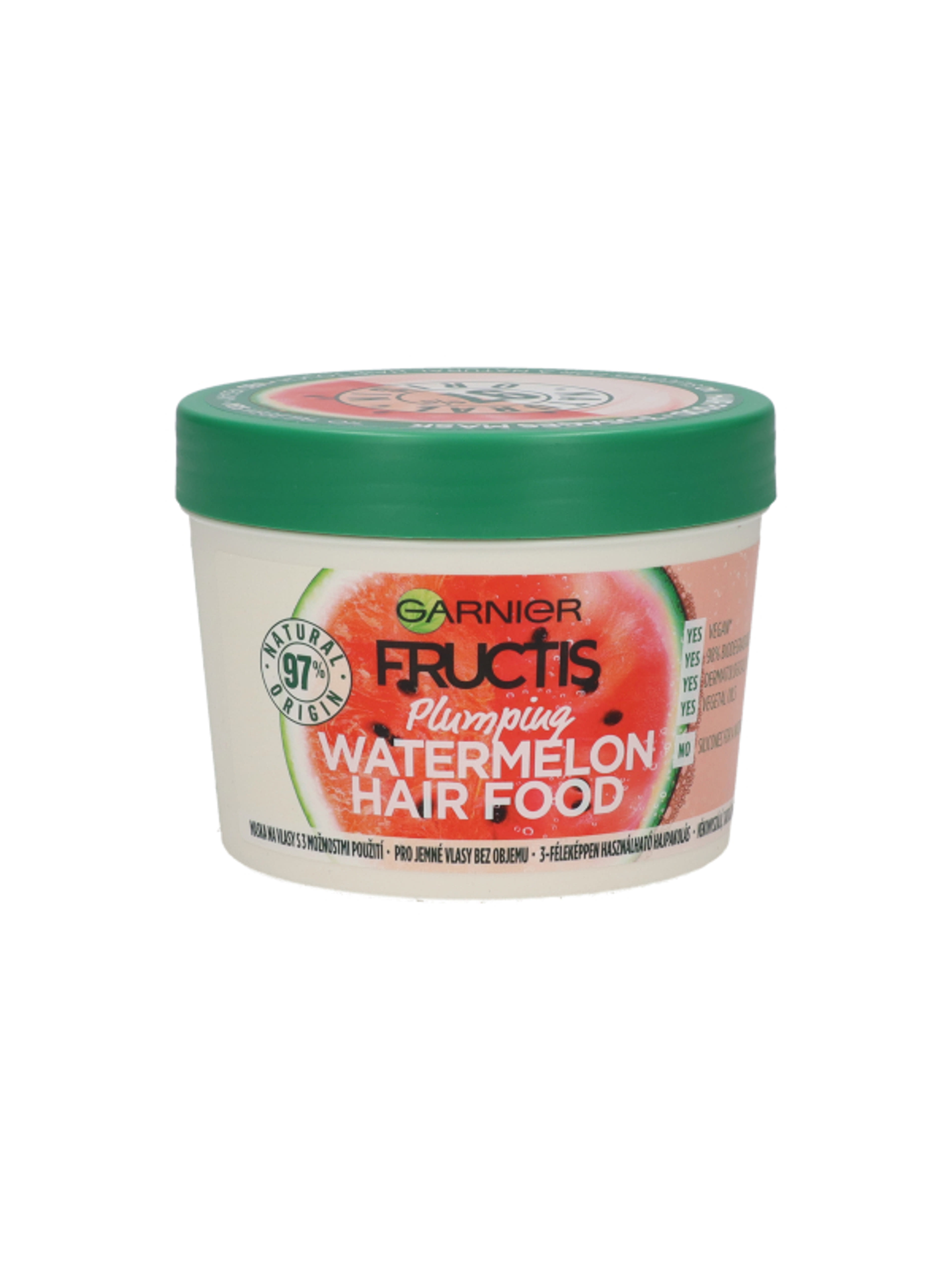 Garnier Fructis Hair Food Watermelon hajpakolás - 390 ml