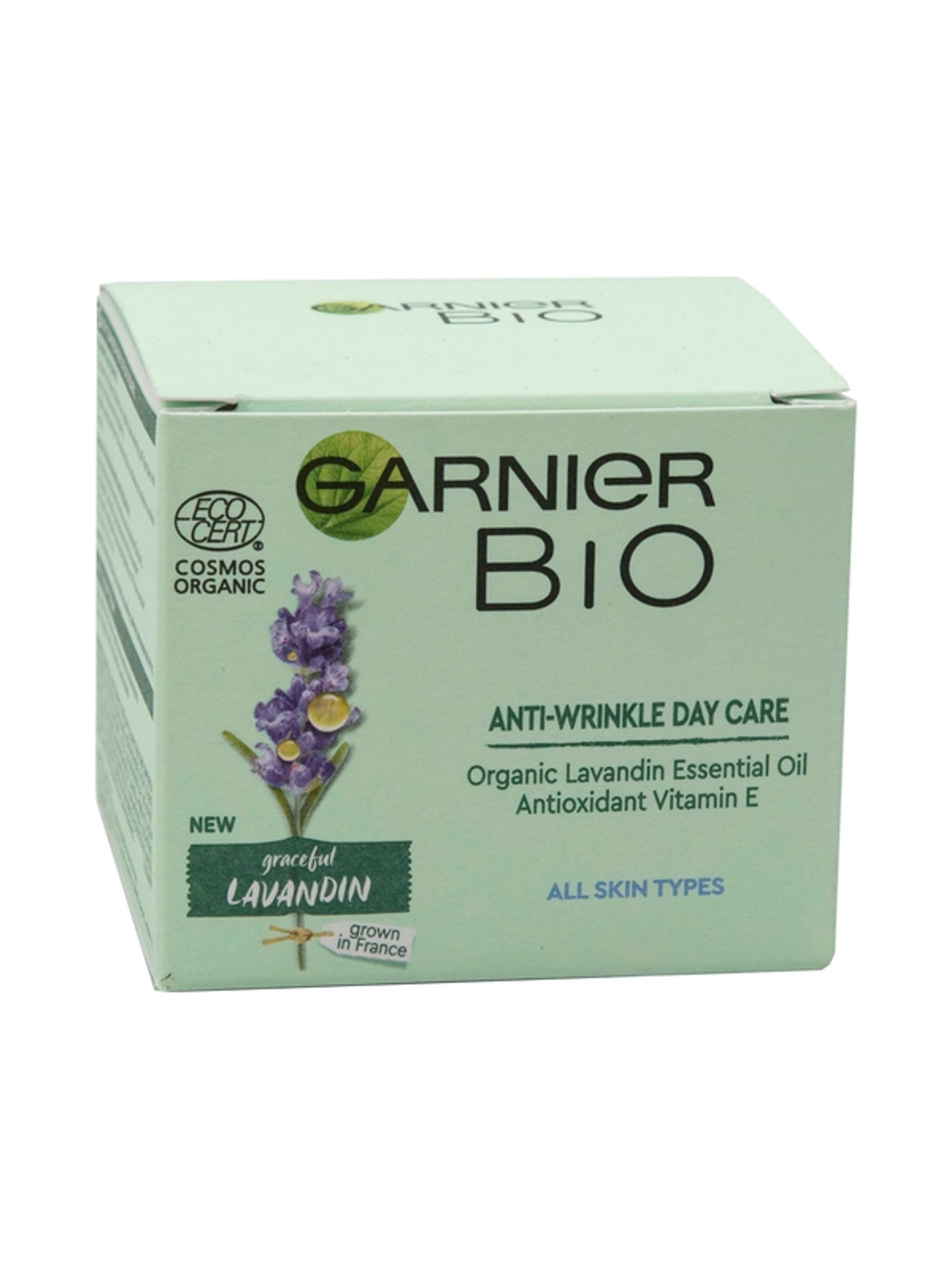 Garnier Bio Öregedésgátló Nappali Krém Organikus Levendula Esszenciális Olajjal És E-vitaminnal - 50 ml-1