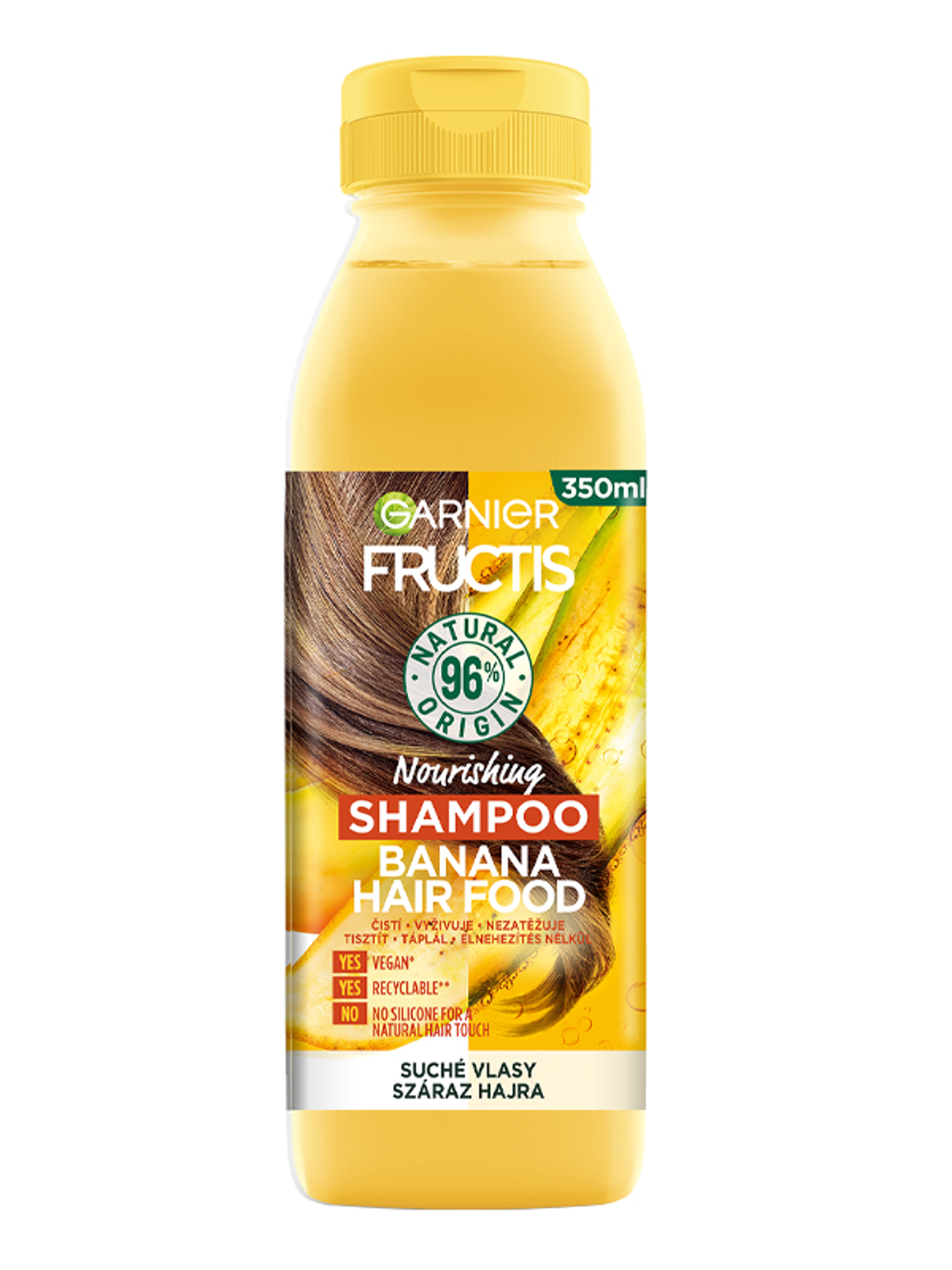 Garnier Fructis Hair Food Banana tápláló sampon - 350 ml-2