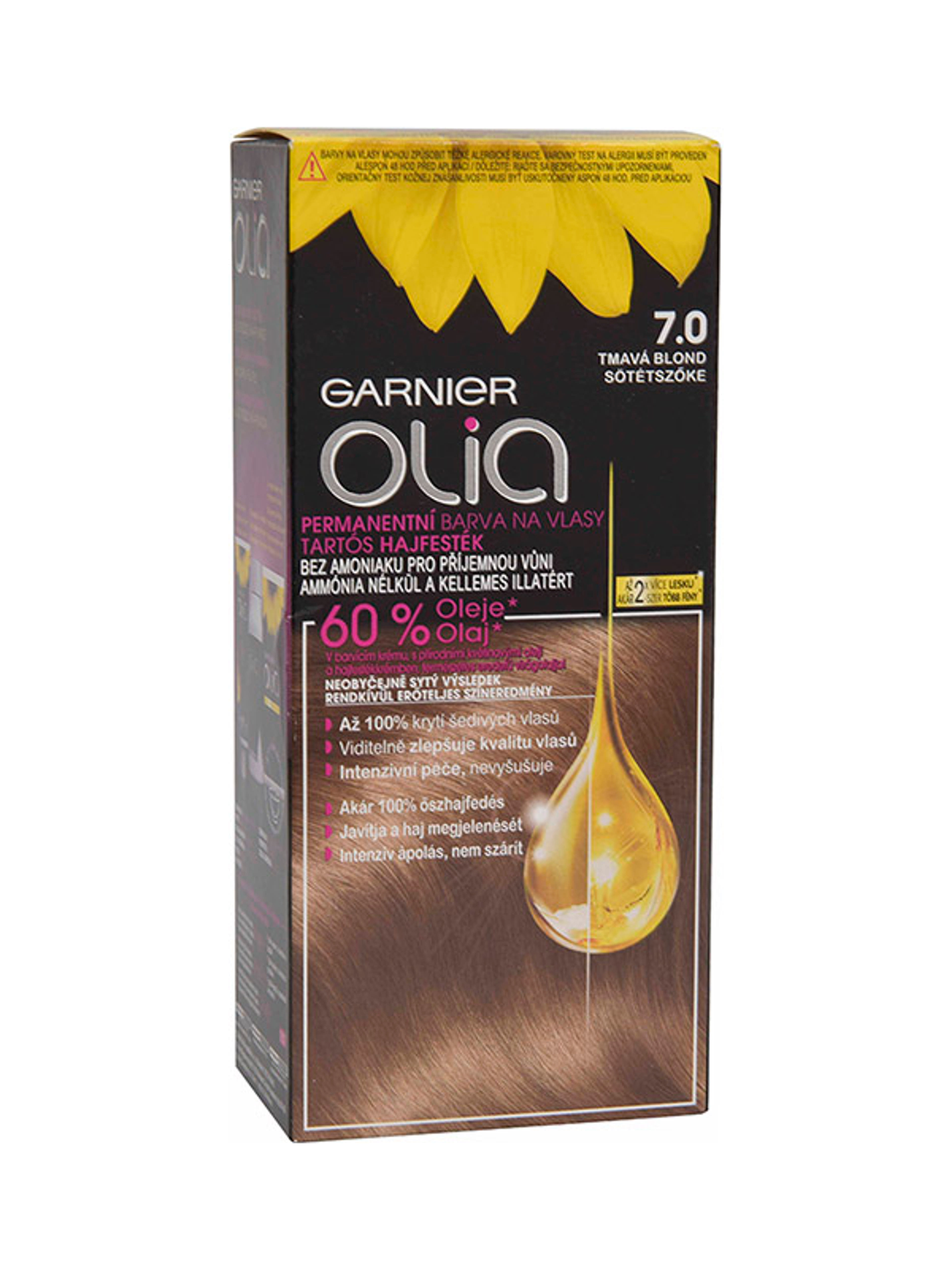 Garnier Olia tartós hajfesték 7.0 Sötétszőke - 1 db-1