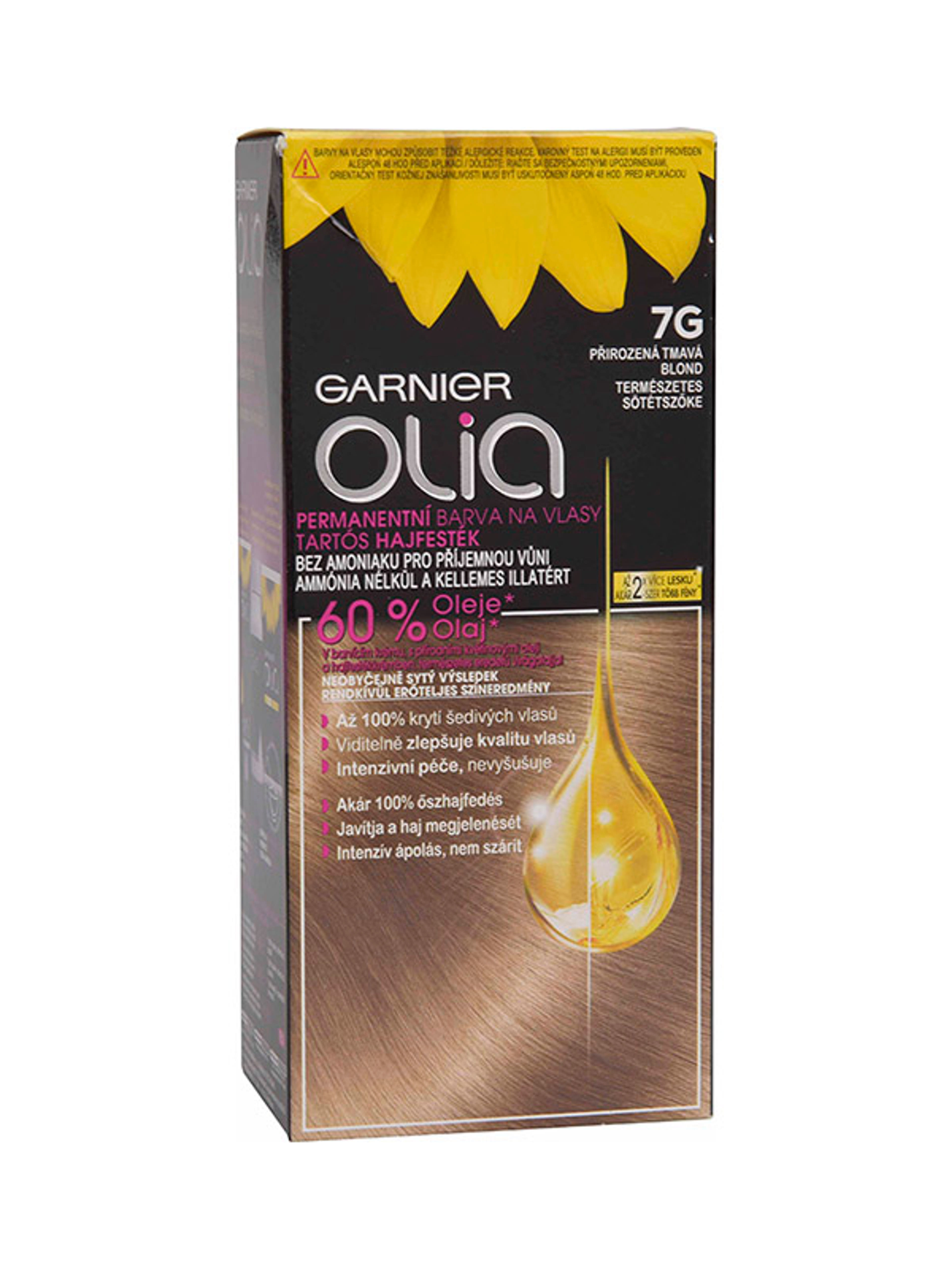 Garnier Olia tartós hajfesték 7G Természetes sötétszőke - 1 db