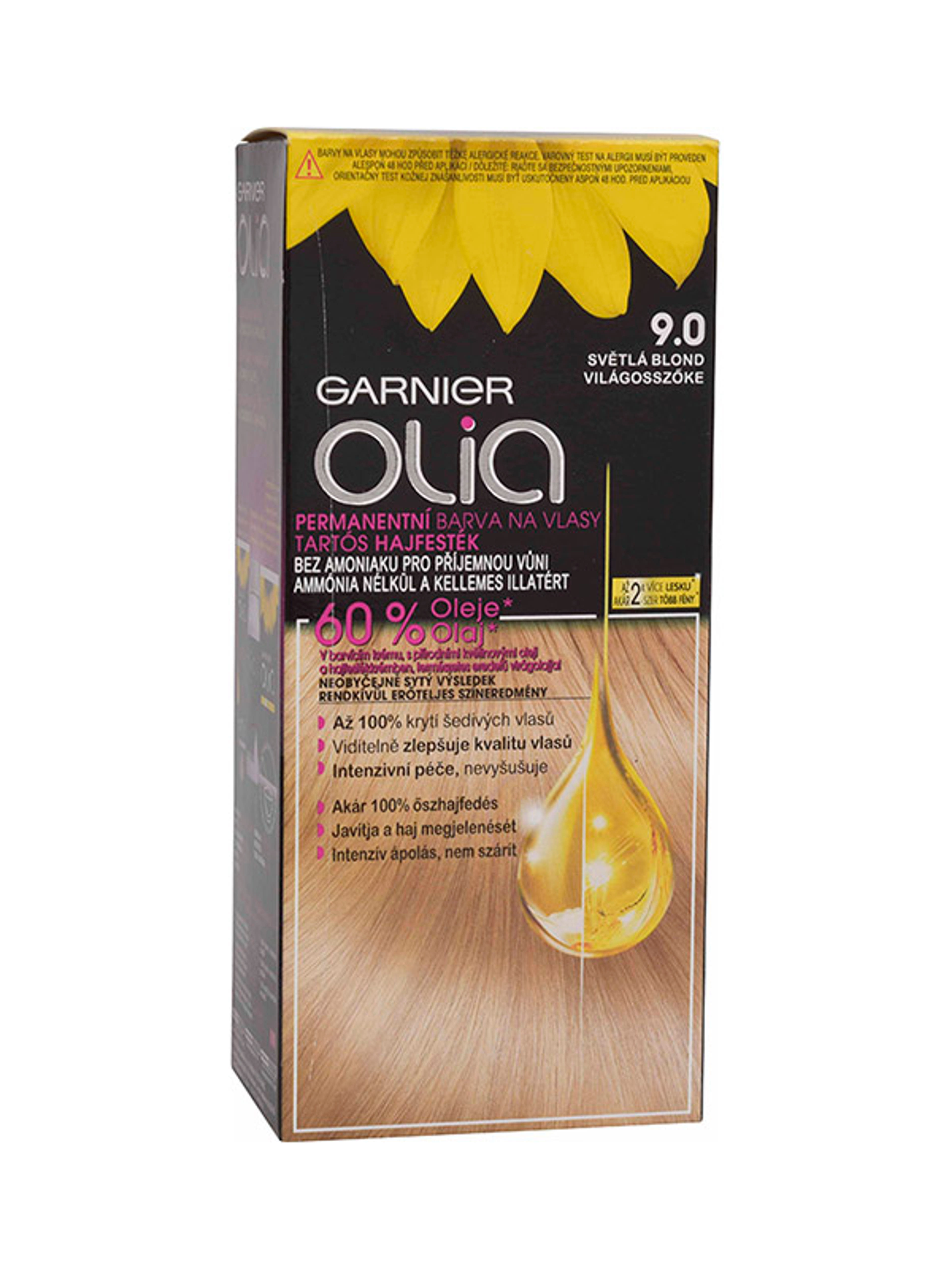Garnier Olia tartós hajfesték 9.0 Világosszőke - 1 db-1