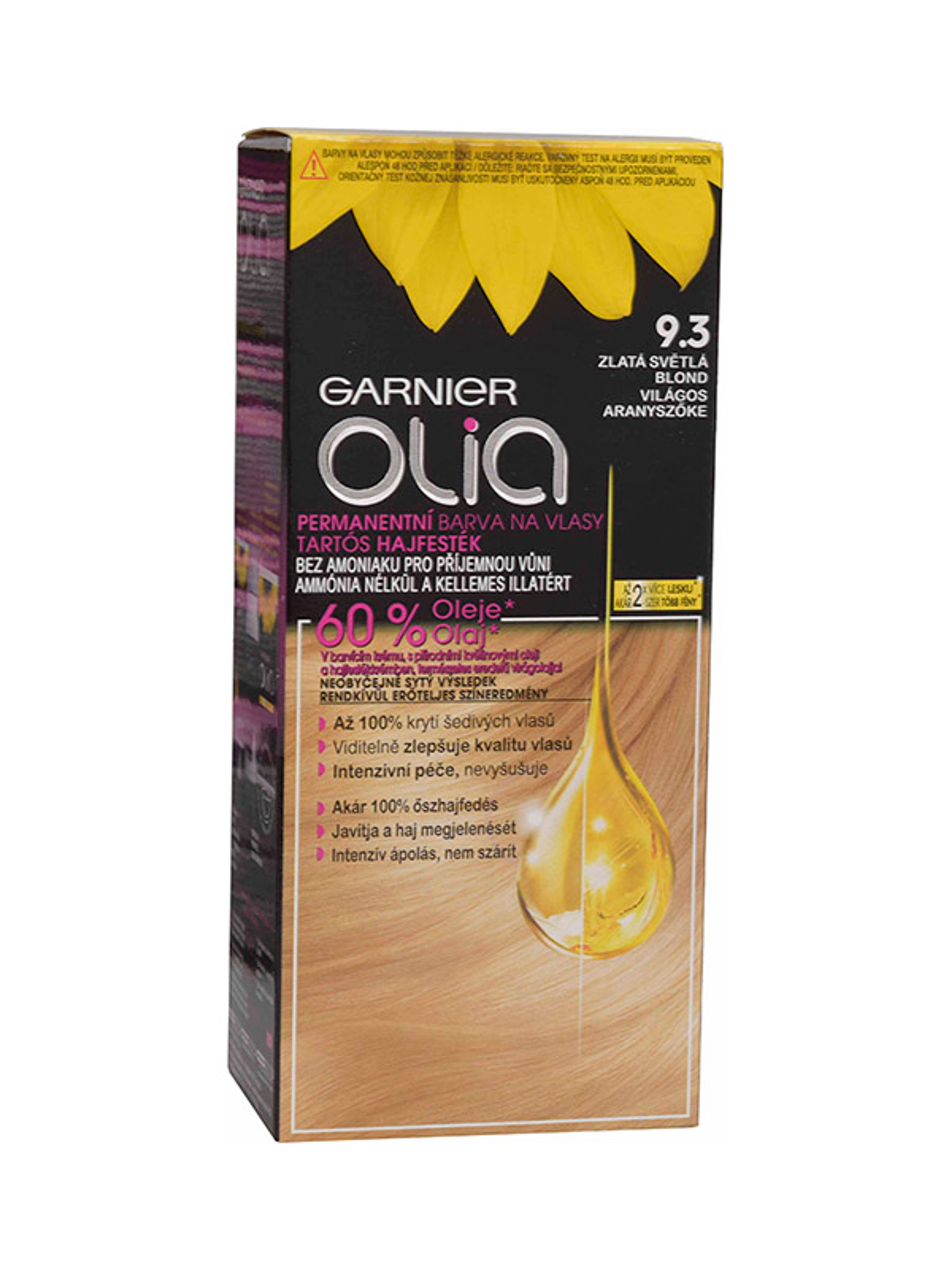 Garnier Olia tartós hajfesték 9.3 Világos aranyszőke - 1 db-1
