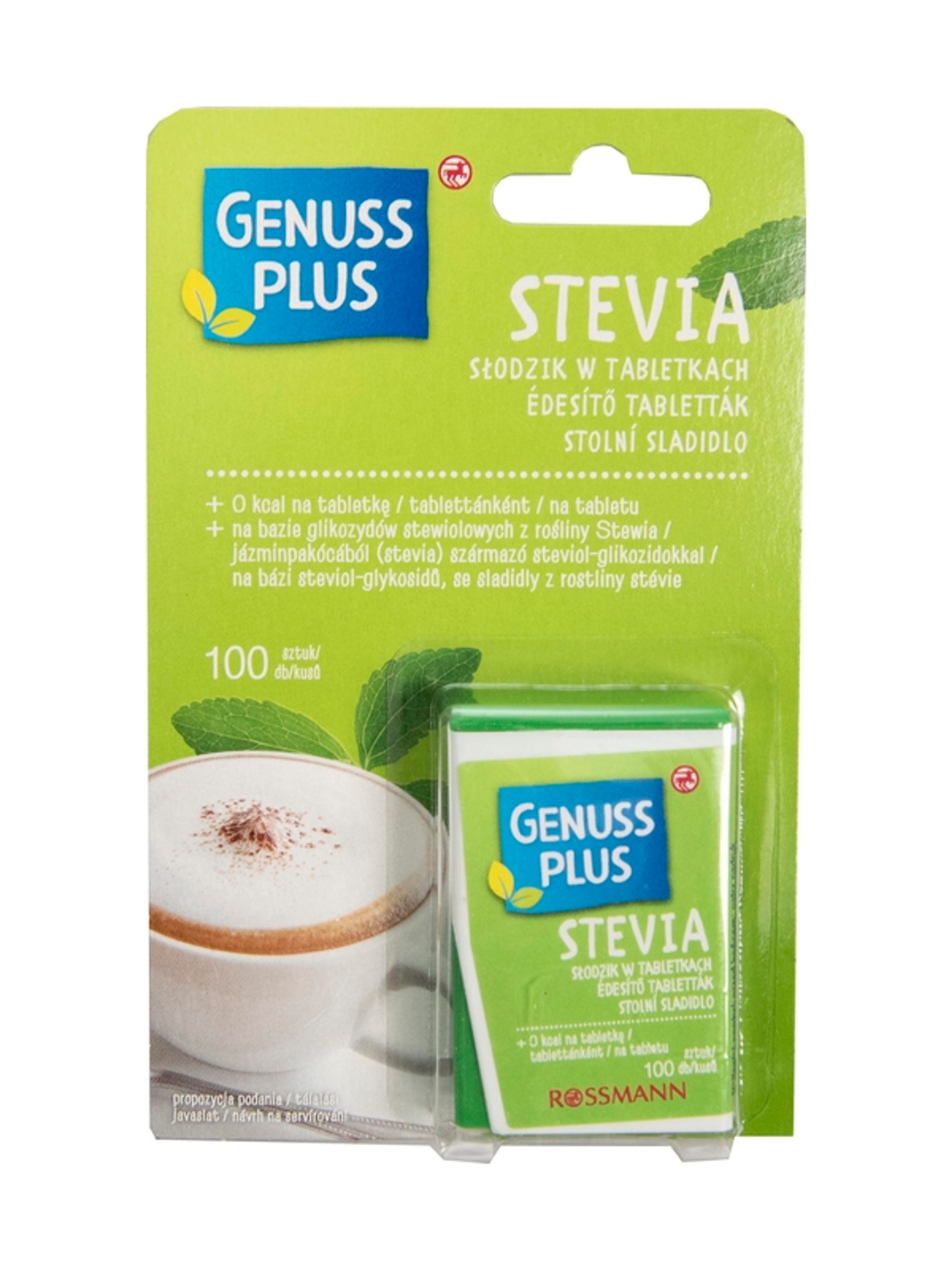 Genuss plus stevia édesítő tabletta - 100 db