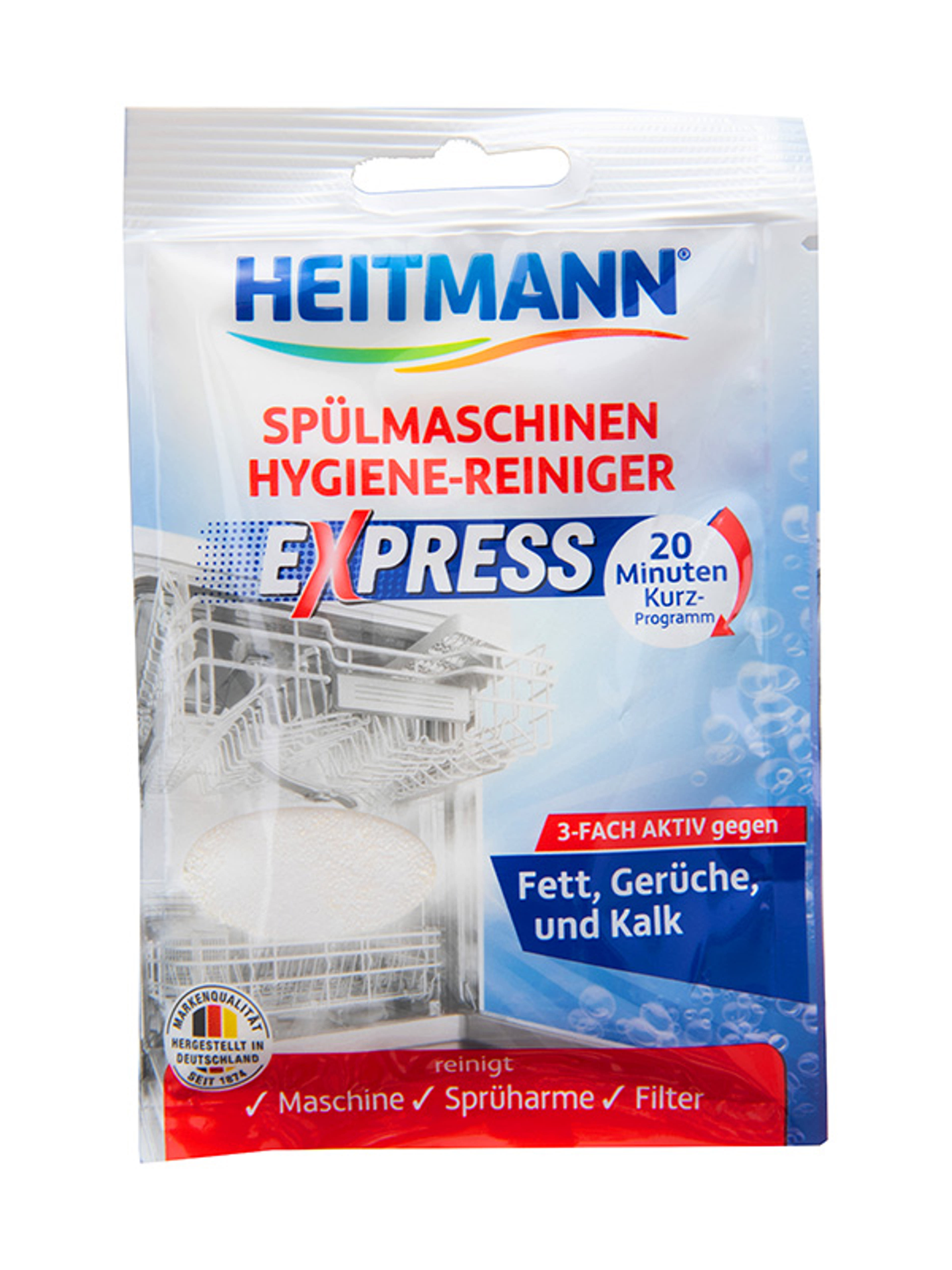 Heitmann Express Mosogatógép Tisztítószer - 30 g-1