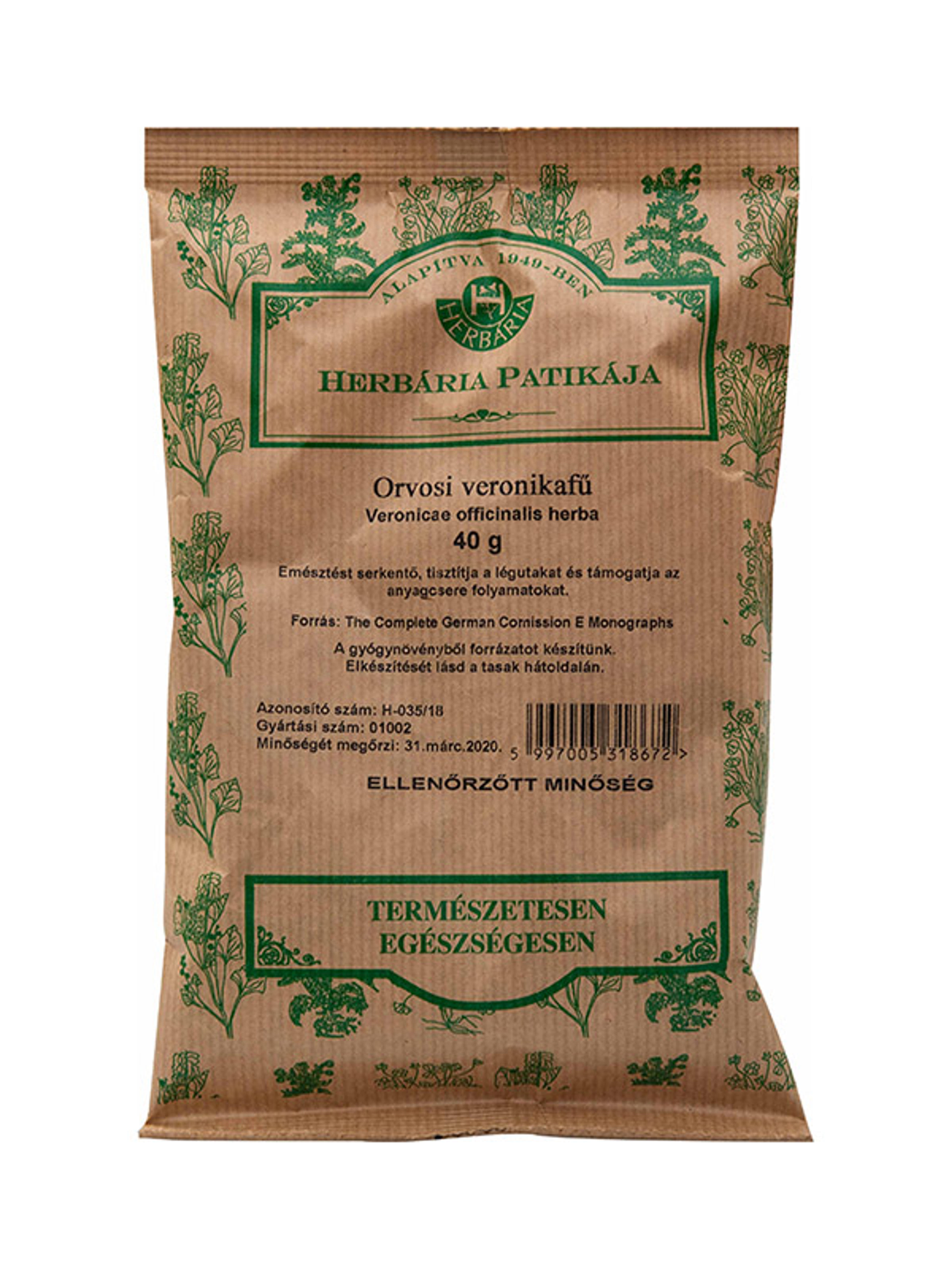 Herbaria orvosi veronikafű - 40 g