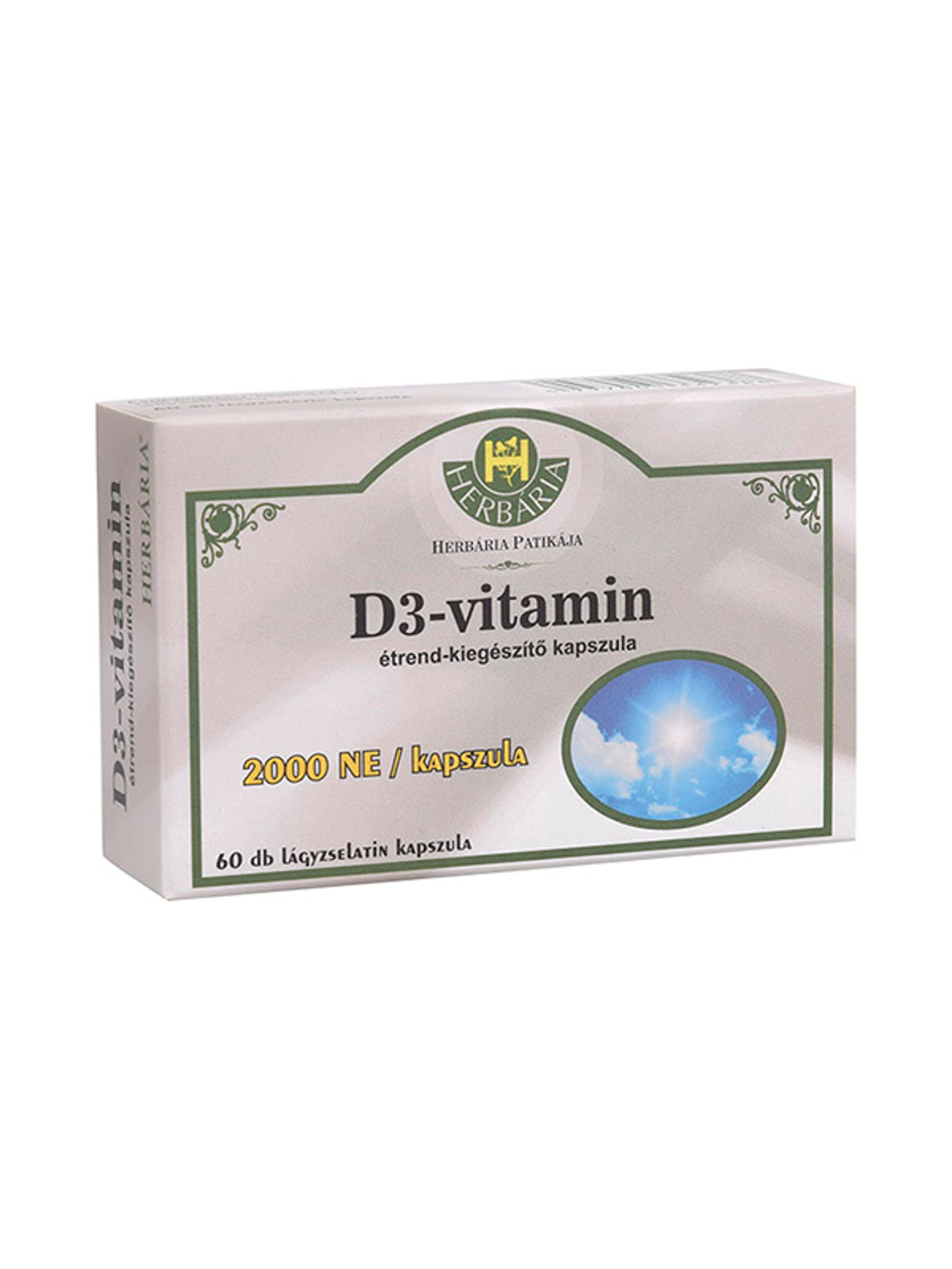 Herbavita D3-vitamin 2000Ne kapszula - 60 db-1