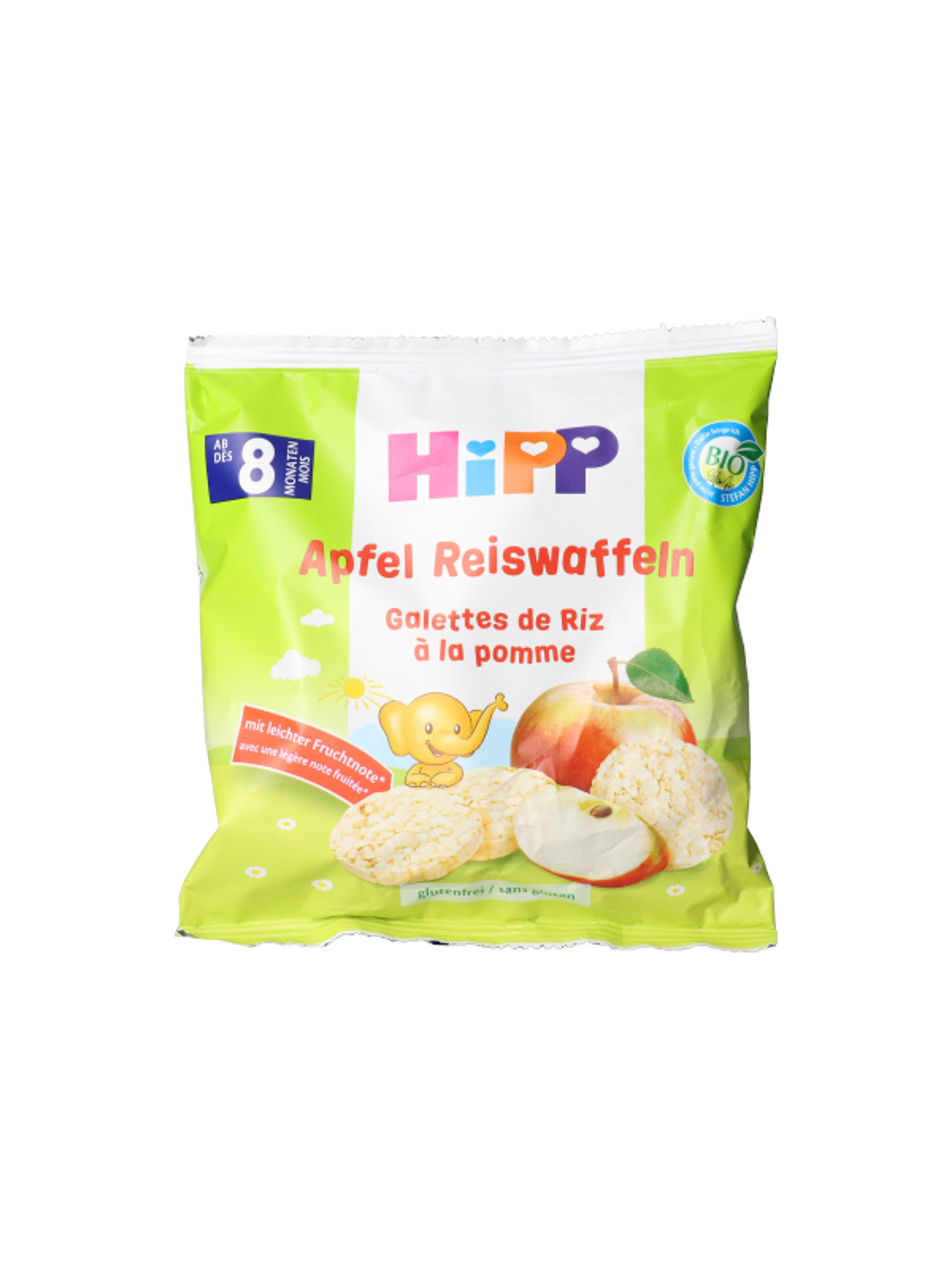 Hipp bio almás rizskorong 8 hónapos kortól - 30 g