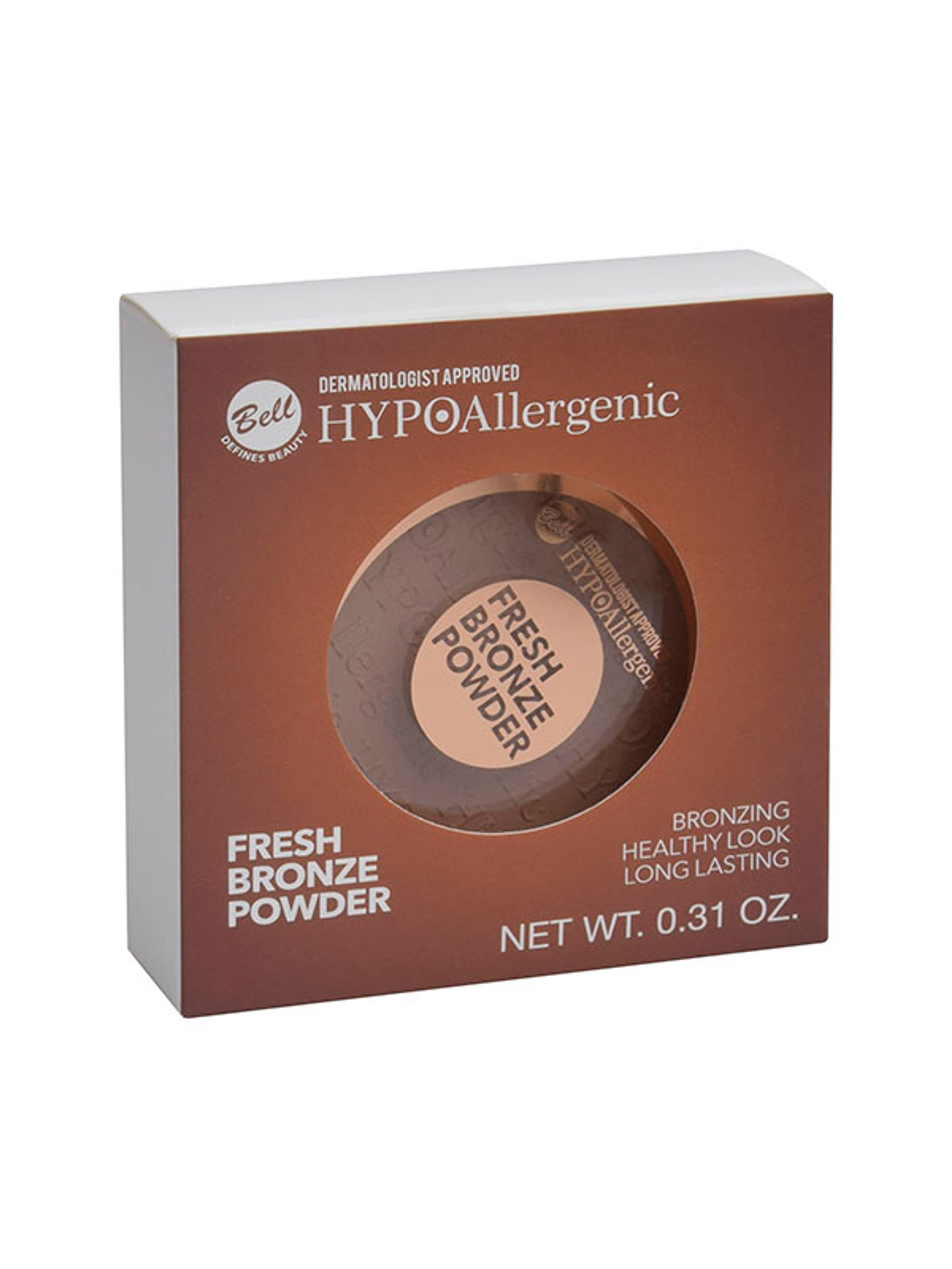Hypoallergenic púder fresh bronze/02  - 1 db