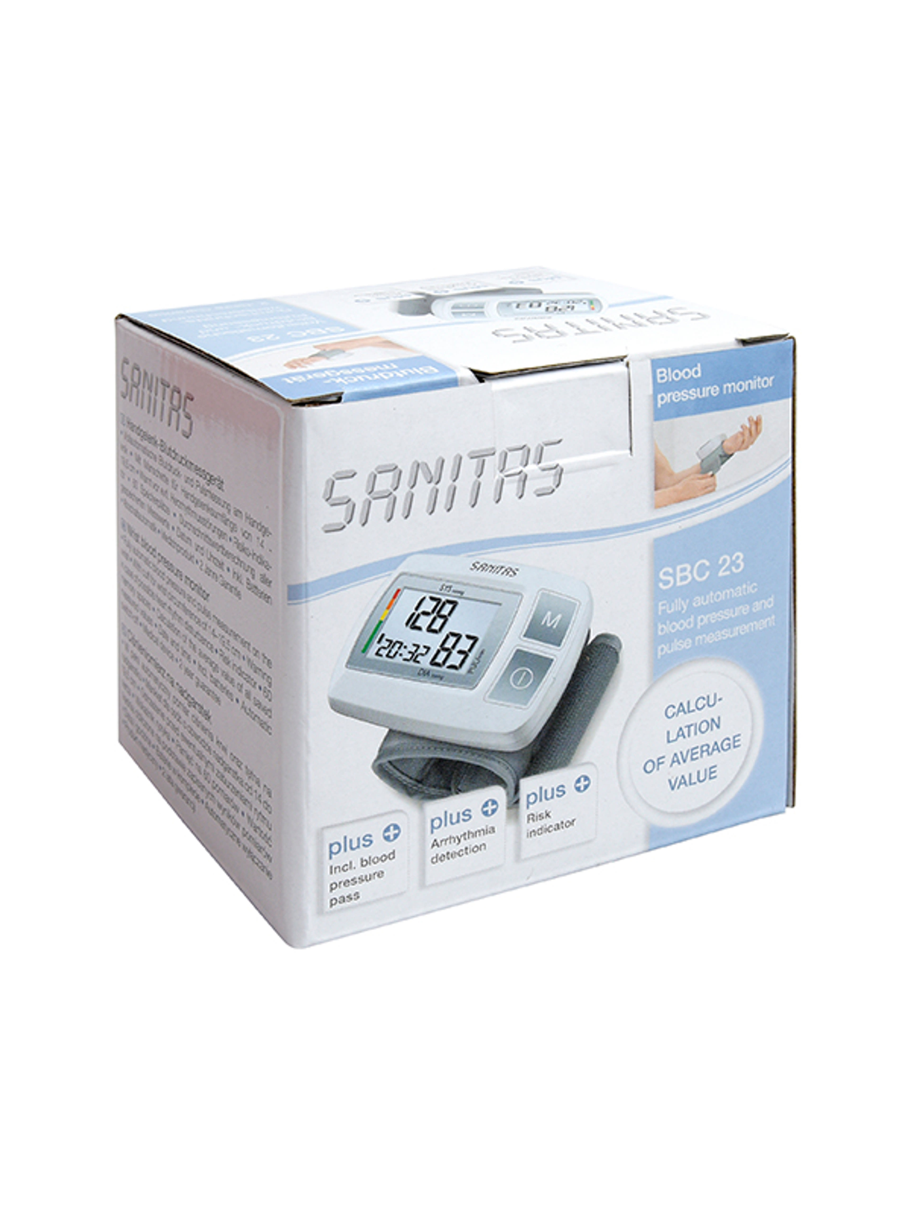 Sanitas SBC23 Csukló Vérnyomásmérő - 1 db