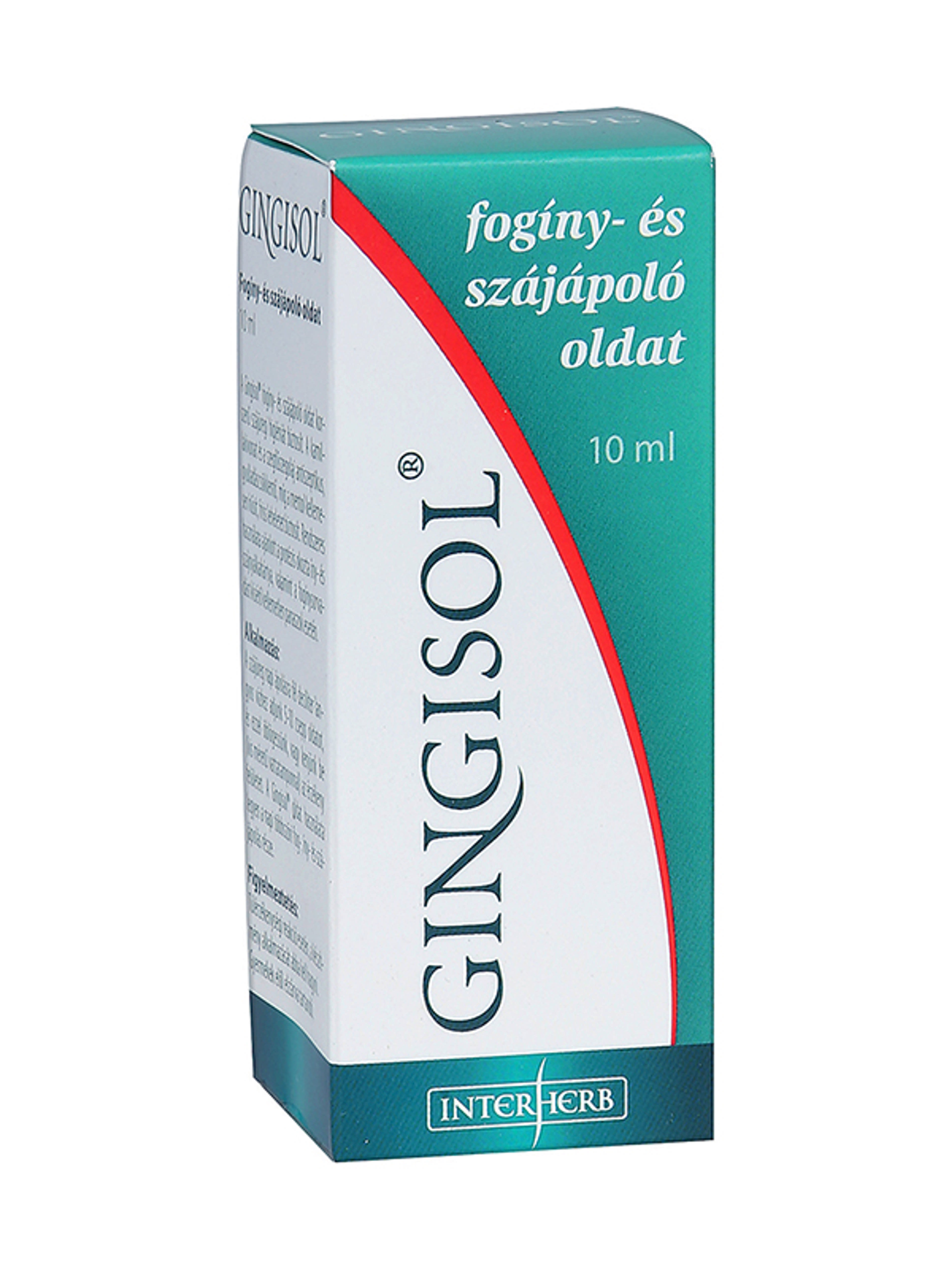 Interherb  Gingisol íny és szájápoló oldat - 10 ml