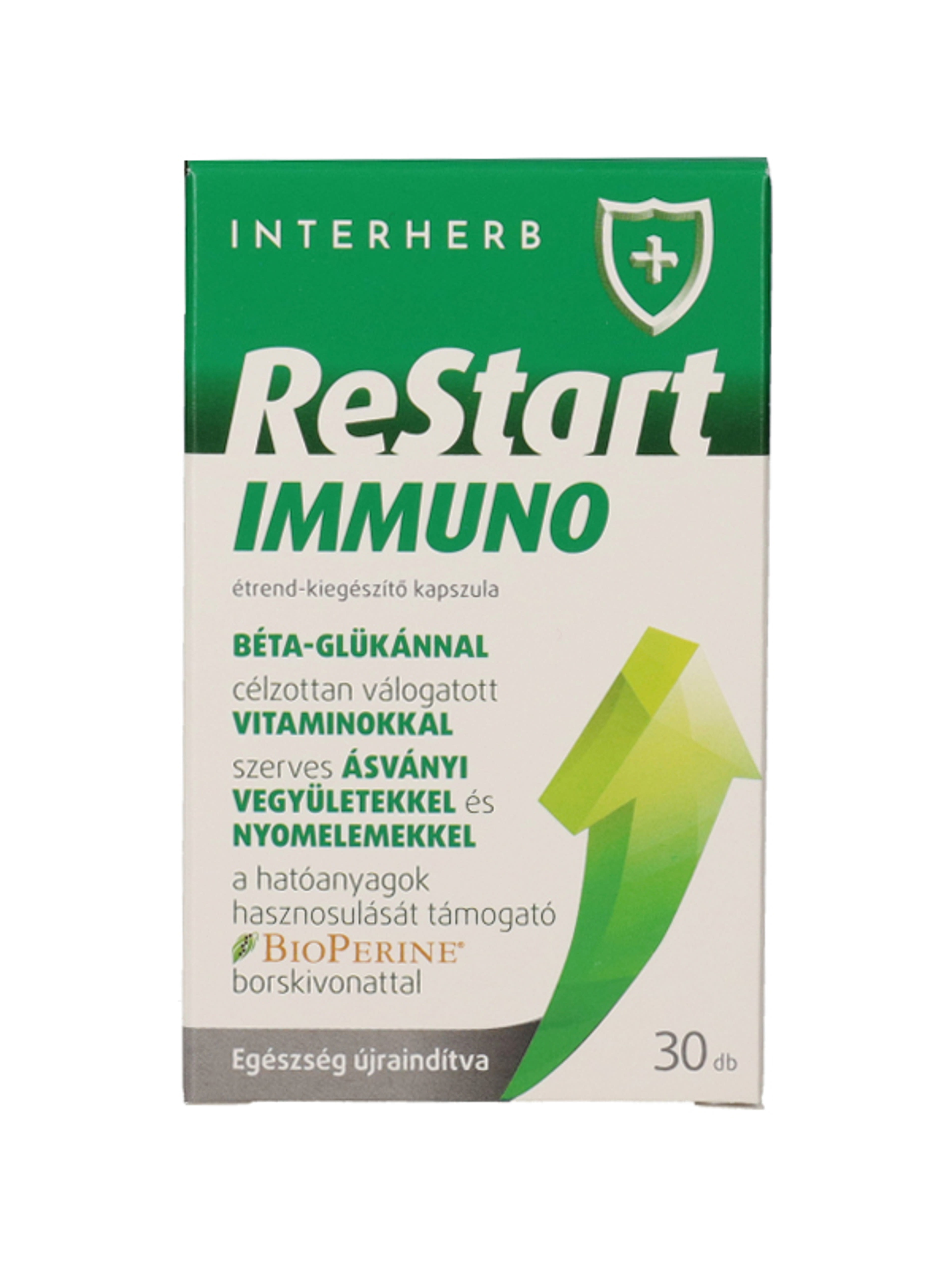 Interherb Restart Immuno kapszula - 30 db