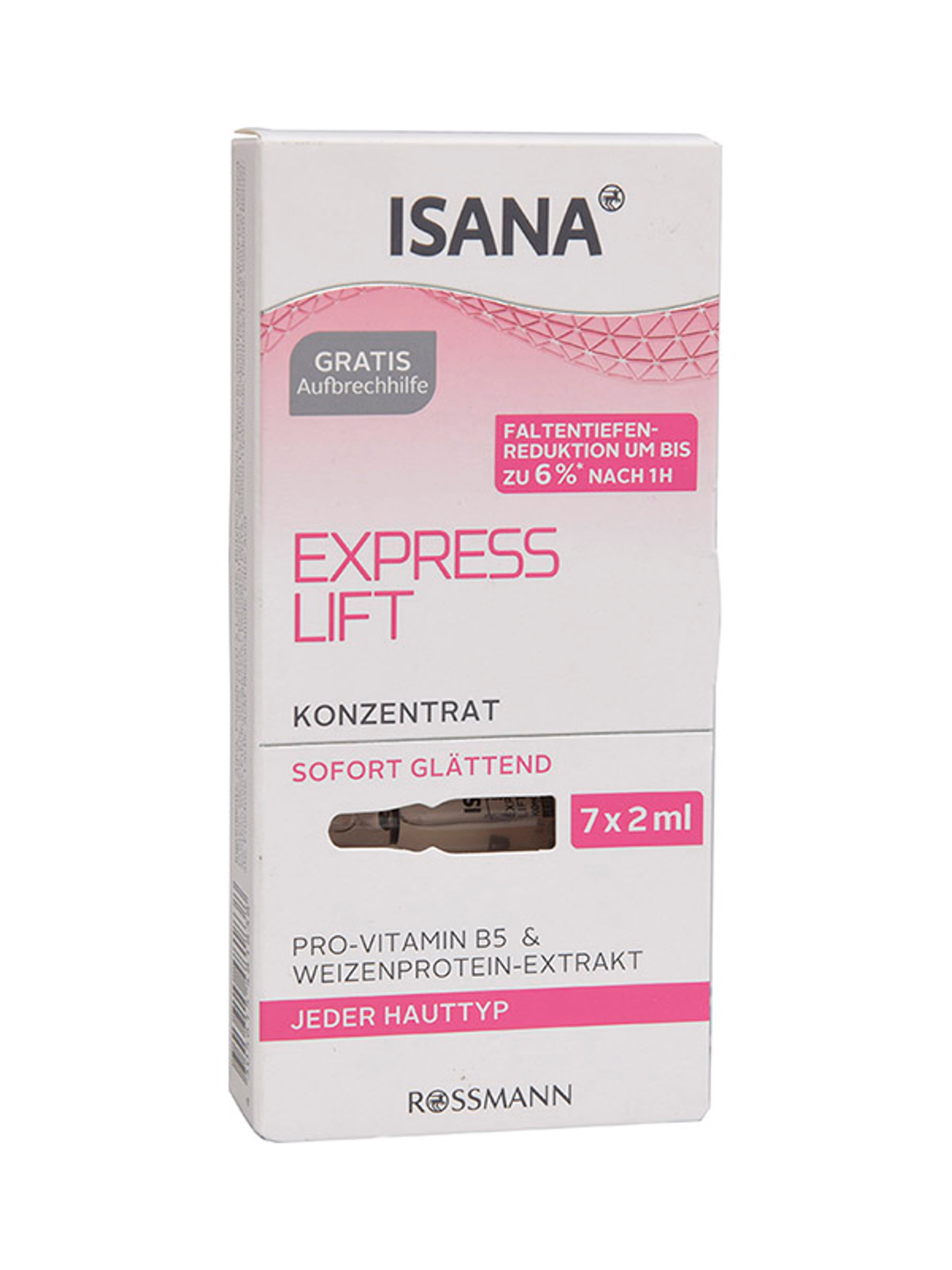 Isana express lift koncentrátum ampulla 7 x 2 ml - 7 db-2