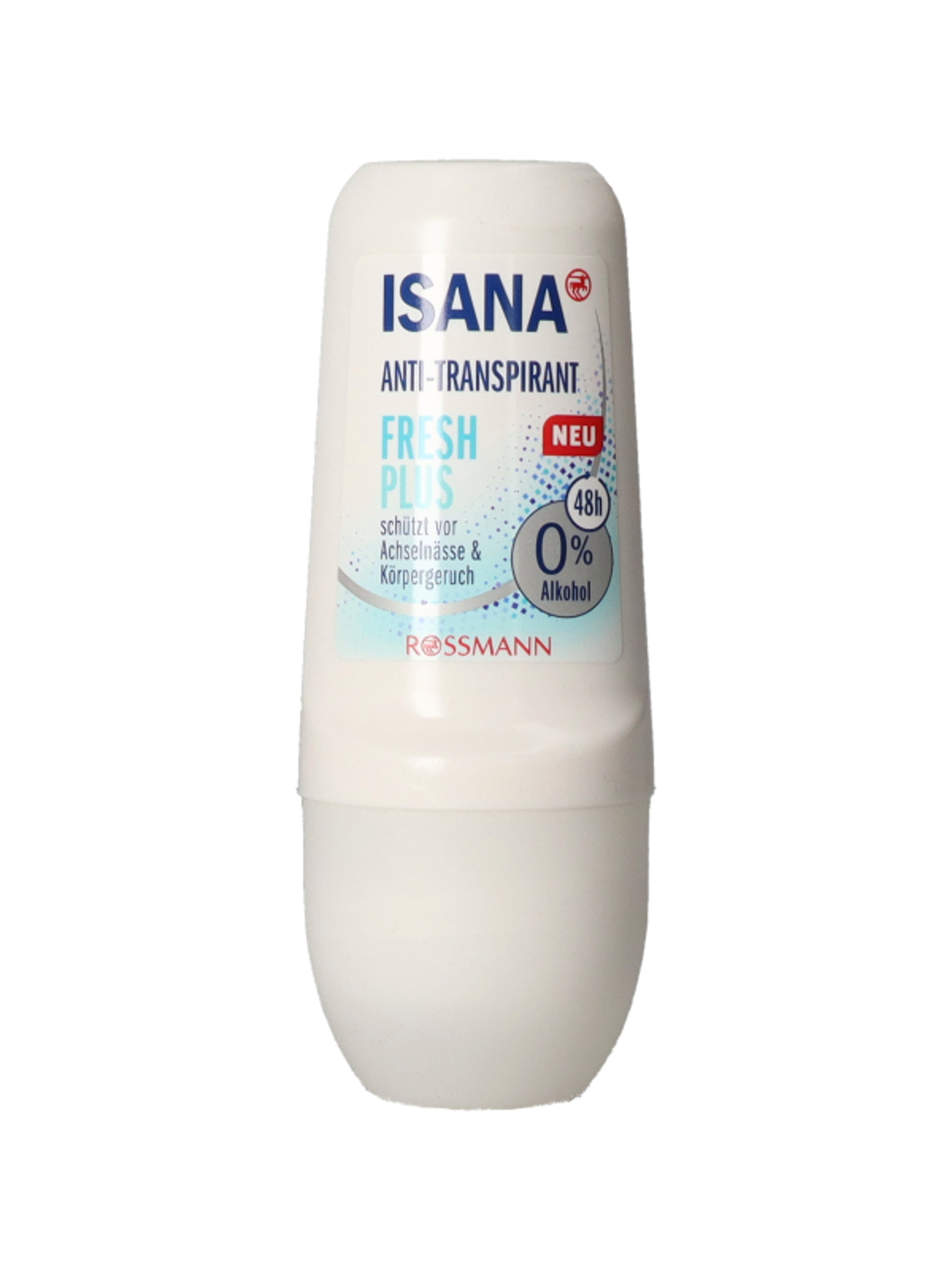 ISANA Fresh Plus izzadásgátló golyós dezodor - 50 ml