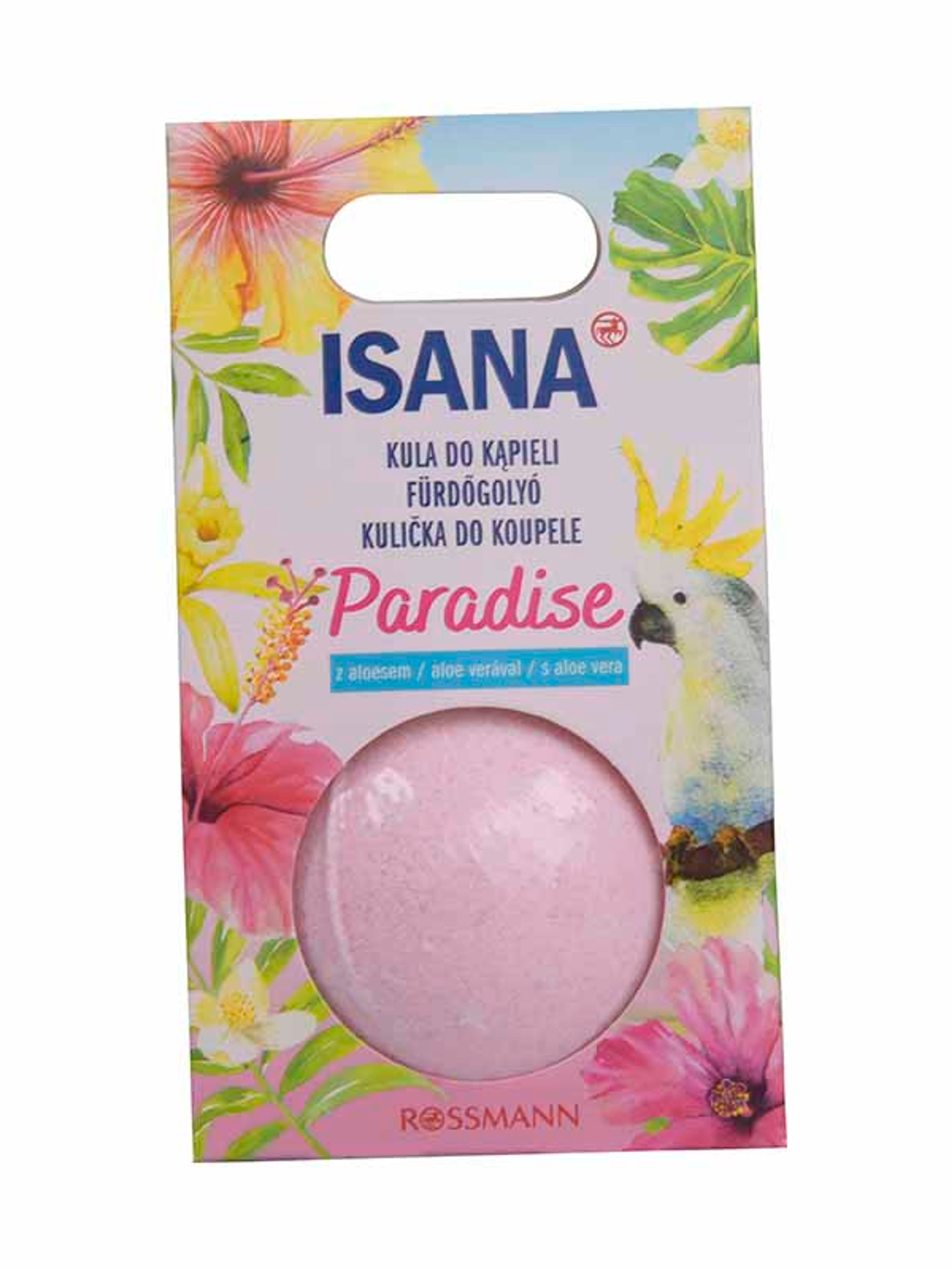 Isana fürdőgolyó paradise hibiskus - 120 g-2