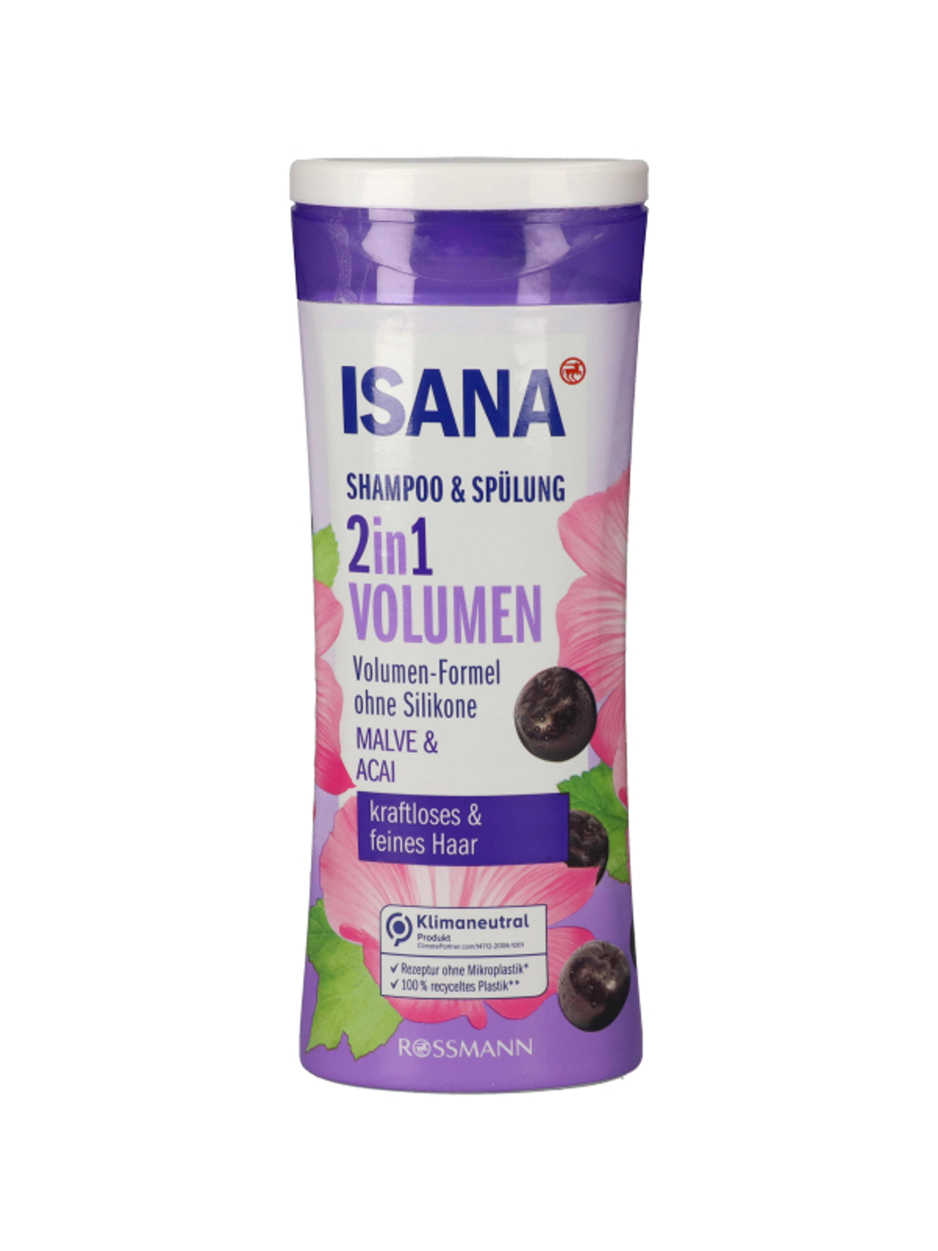Isana Hair Dúsító 2 In 1 sampon - 300 ml