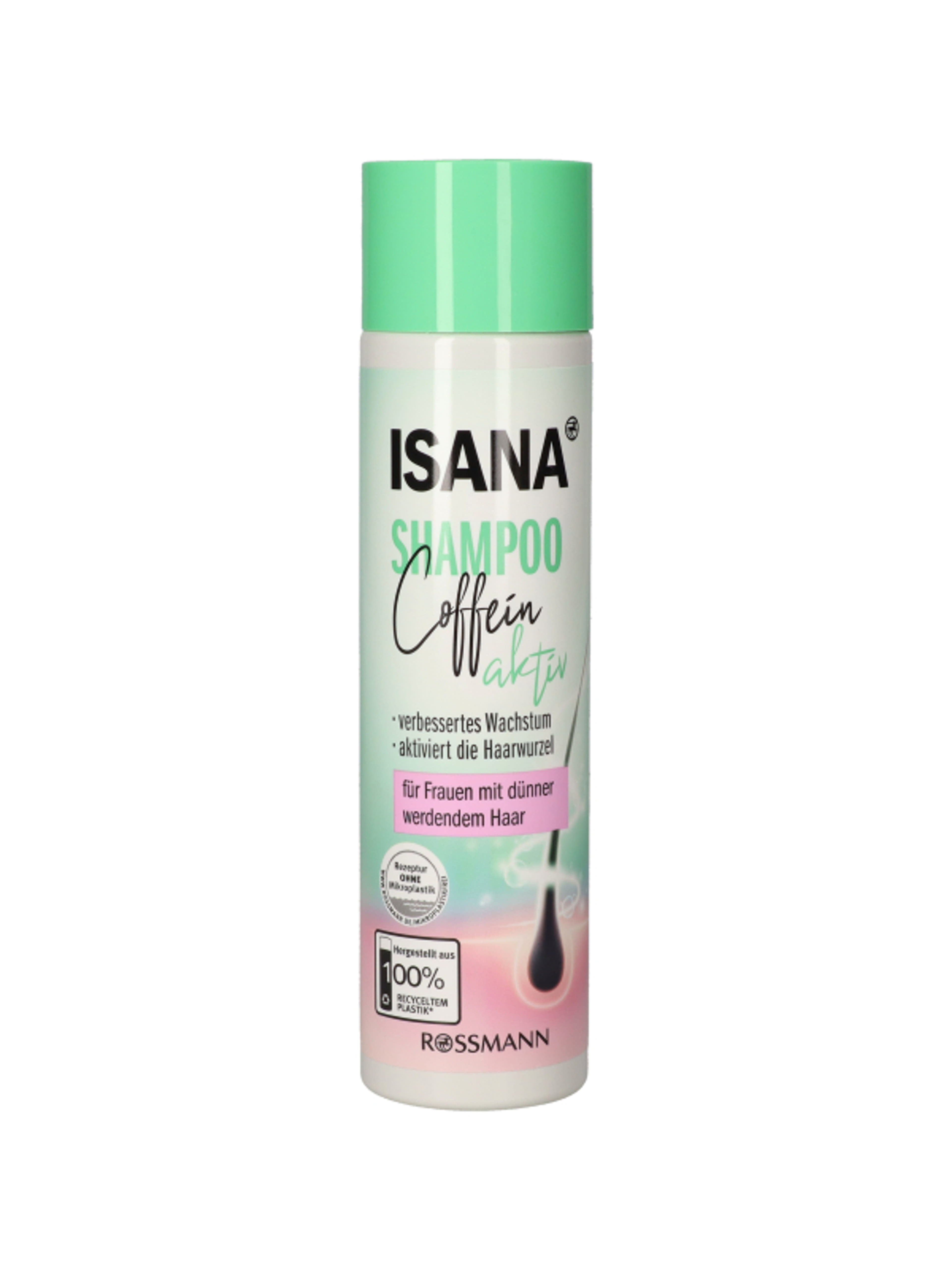 Isana hair koffein sampon - 250 ml-1