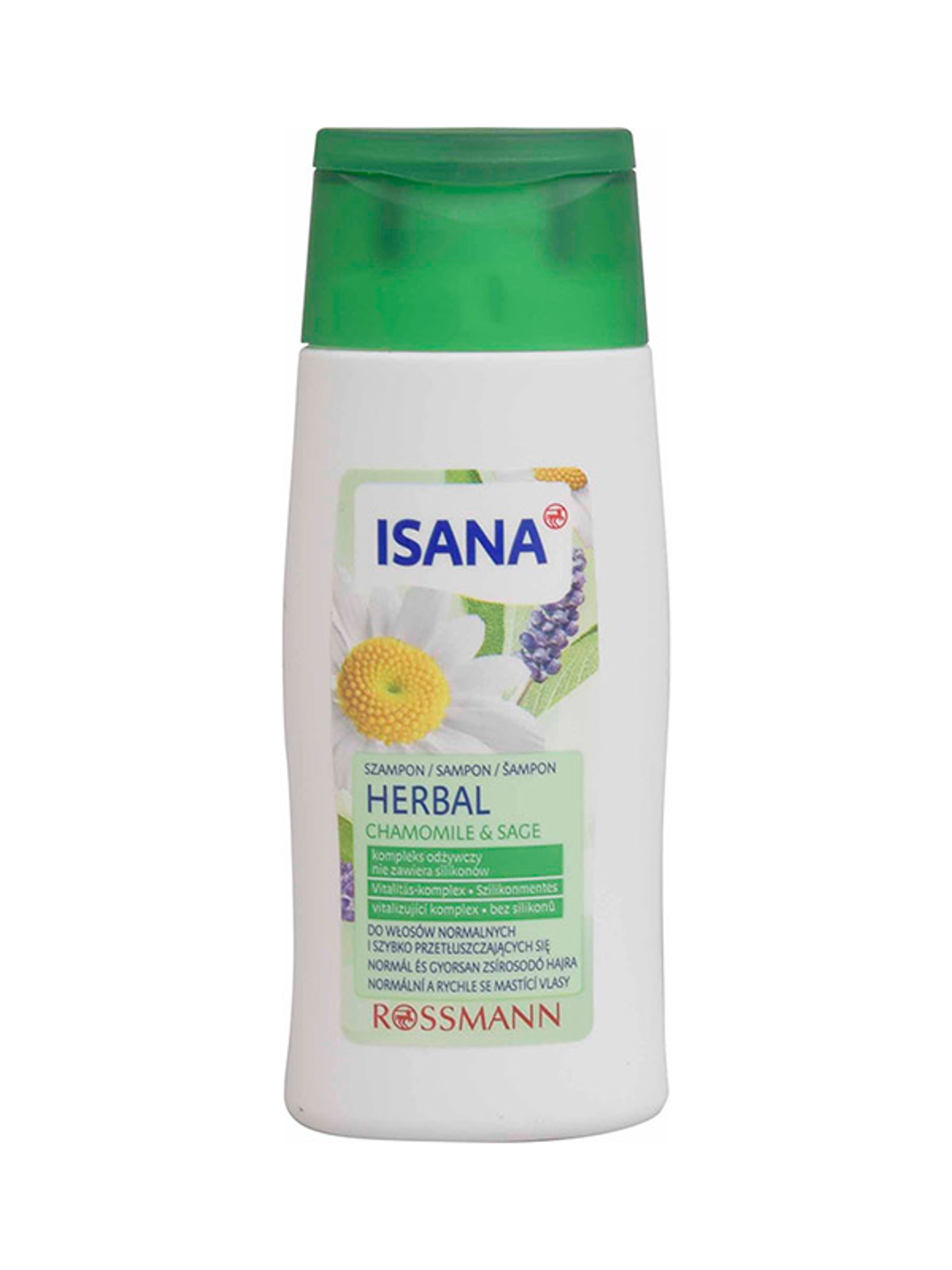 Isana Hair Mini Gyógynövényes sampon - 50 ml-2