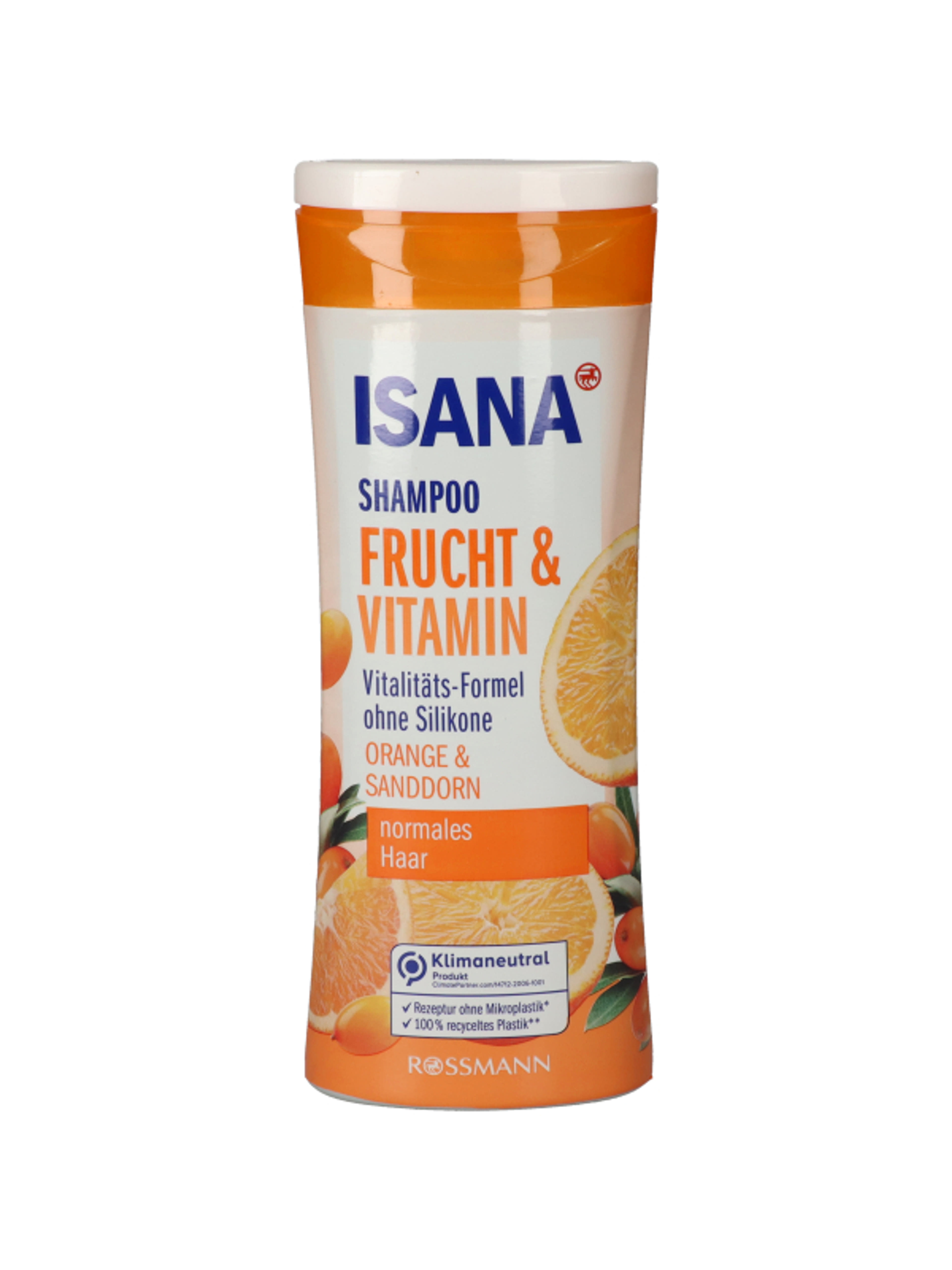 Isana Hair Vitaminos Narancs & Homoktövis sampon - 300 ml