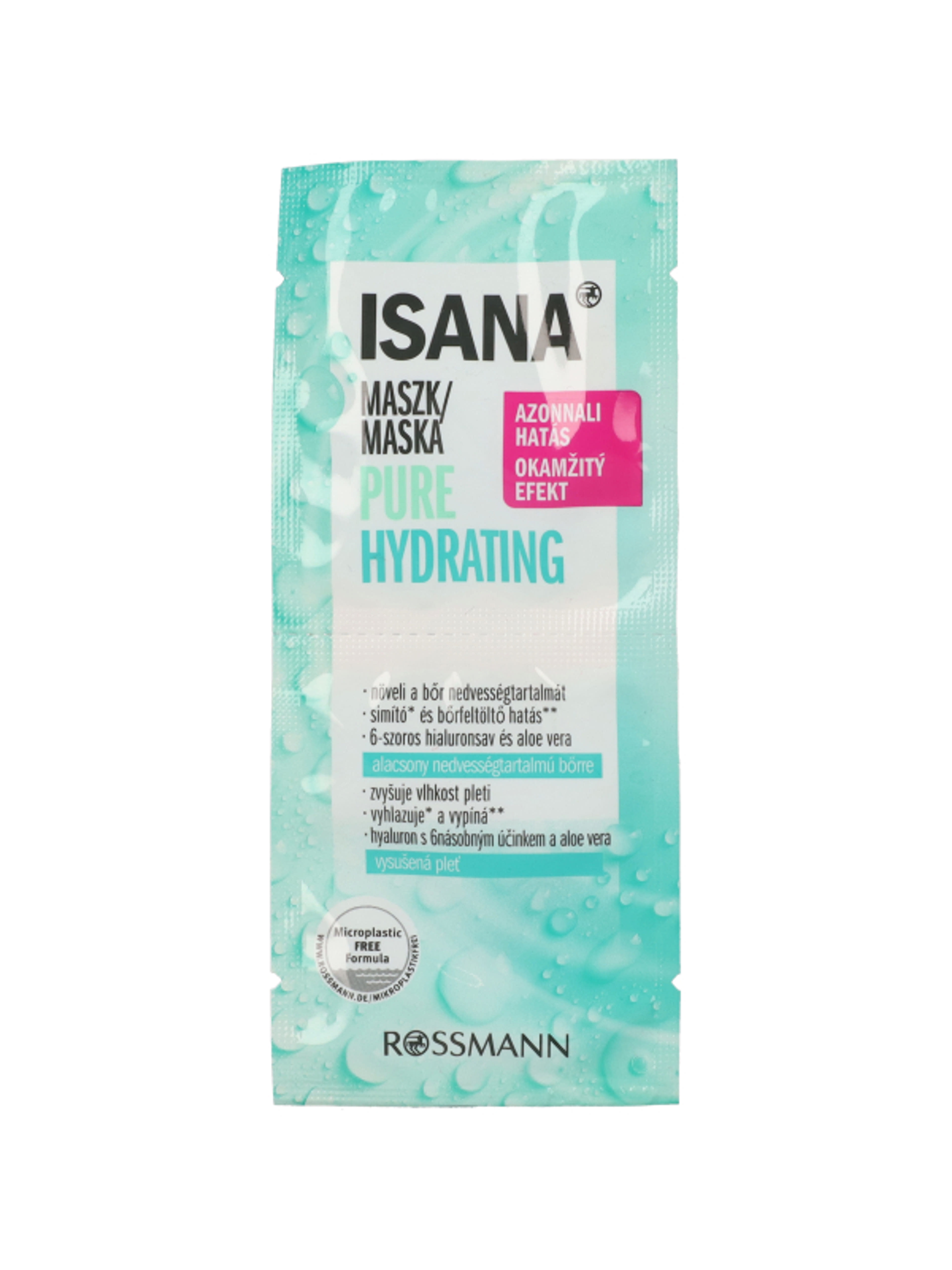 Isana Pure Hydrating maszk 2x8 ml - 16 ml