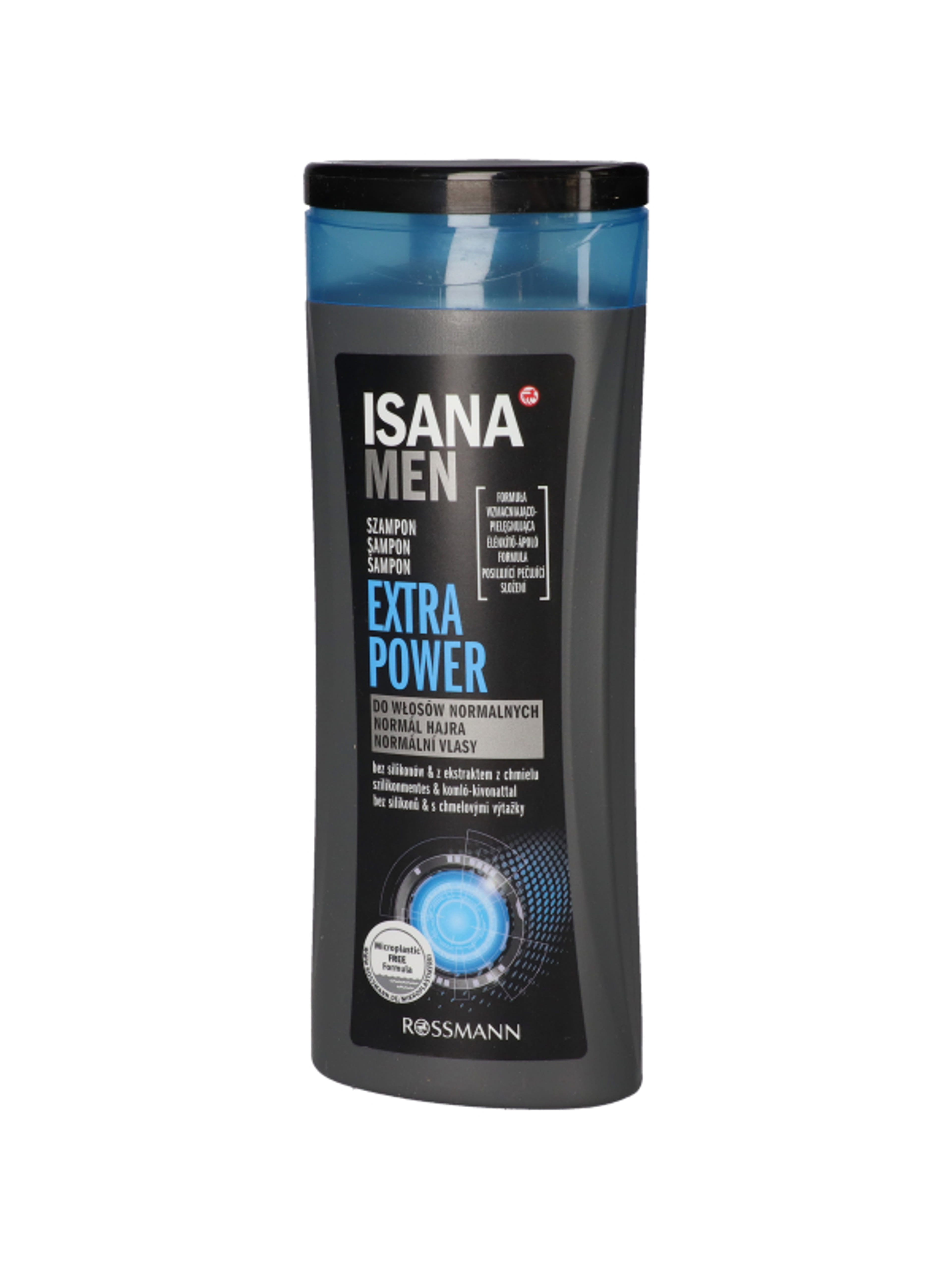 Isana Men Fresh Power sampon - 300 ml-4