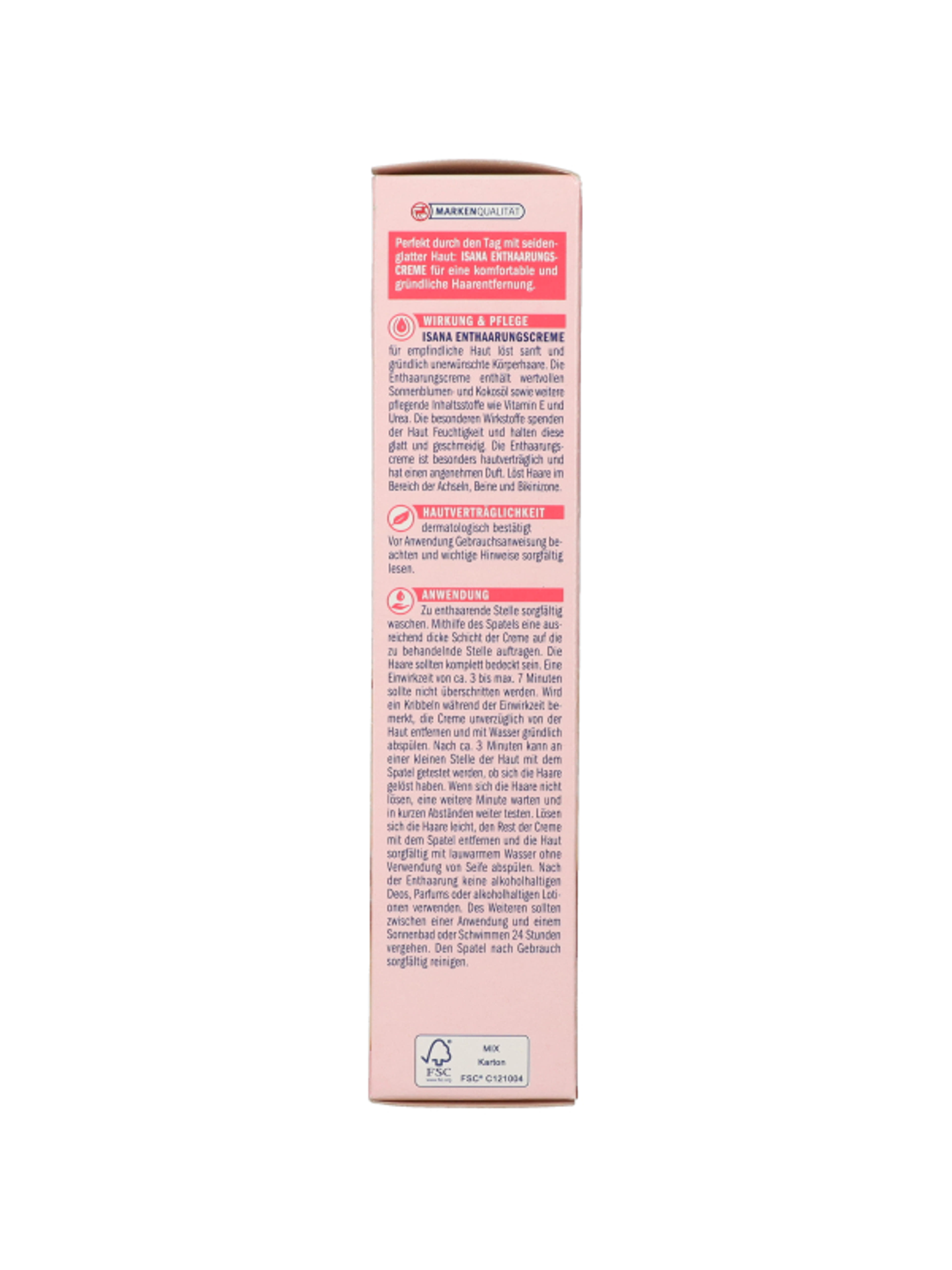 Isana Sensitive szőrtelenítő krém - 150 ml-5