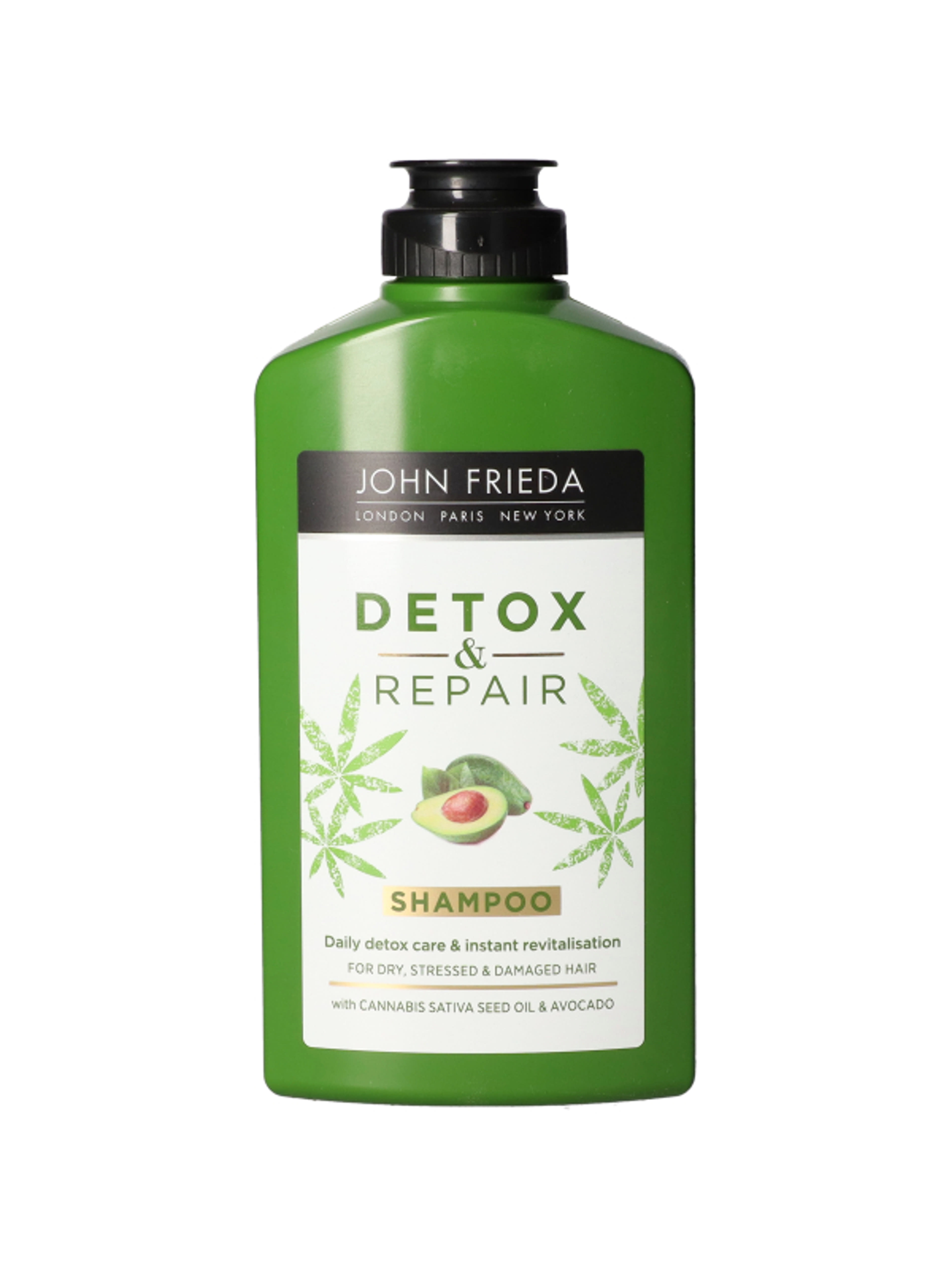 John Frieda detox & repair sampon - 250 ml