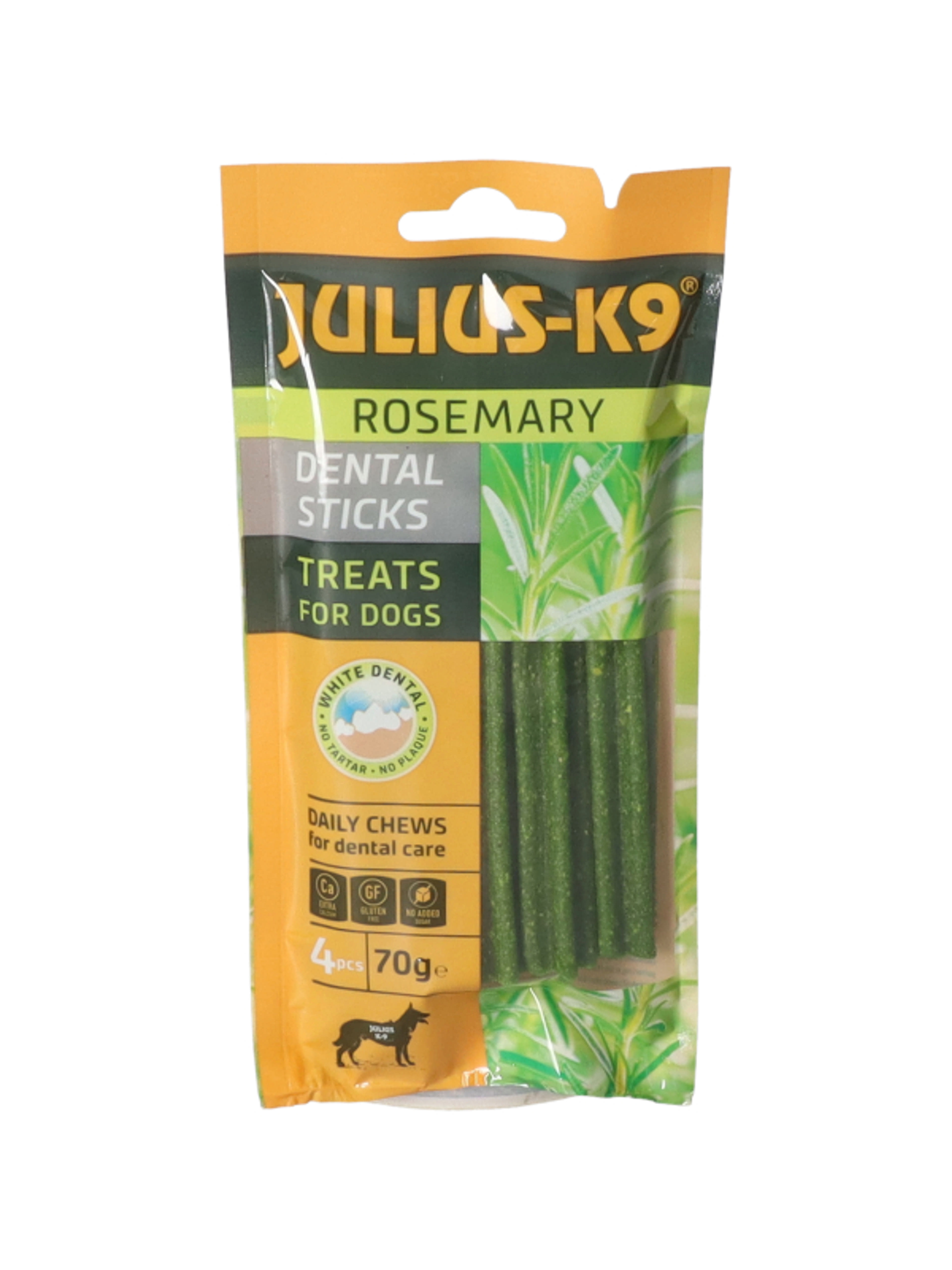 Julius-k9 denta sticks kutyáknak, rozmaringgal - 70 g-1