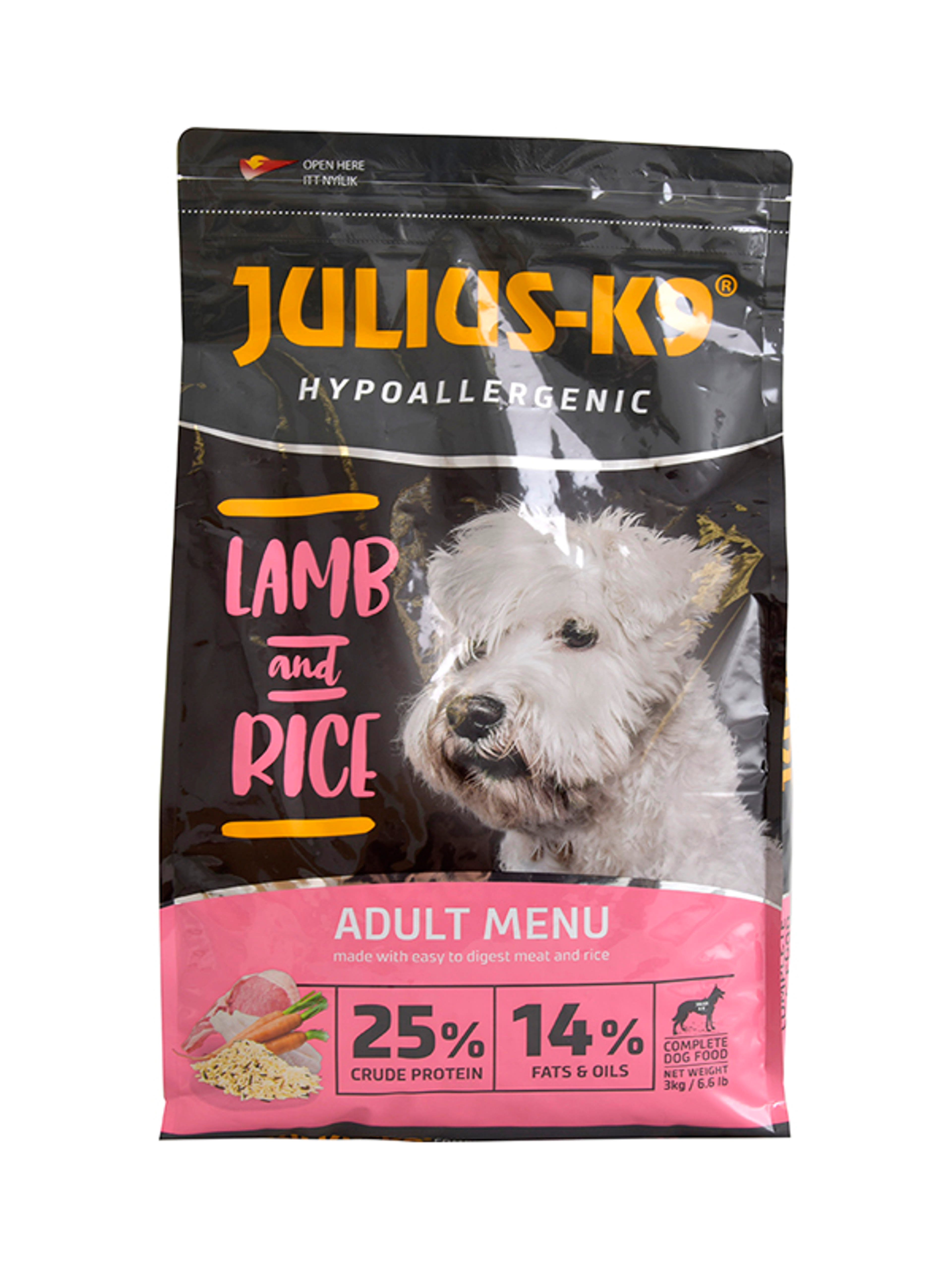 Julius-k9 highpremium adult hypoallergén bárány,rizs - 3 kg-2