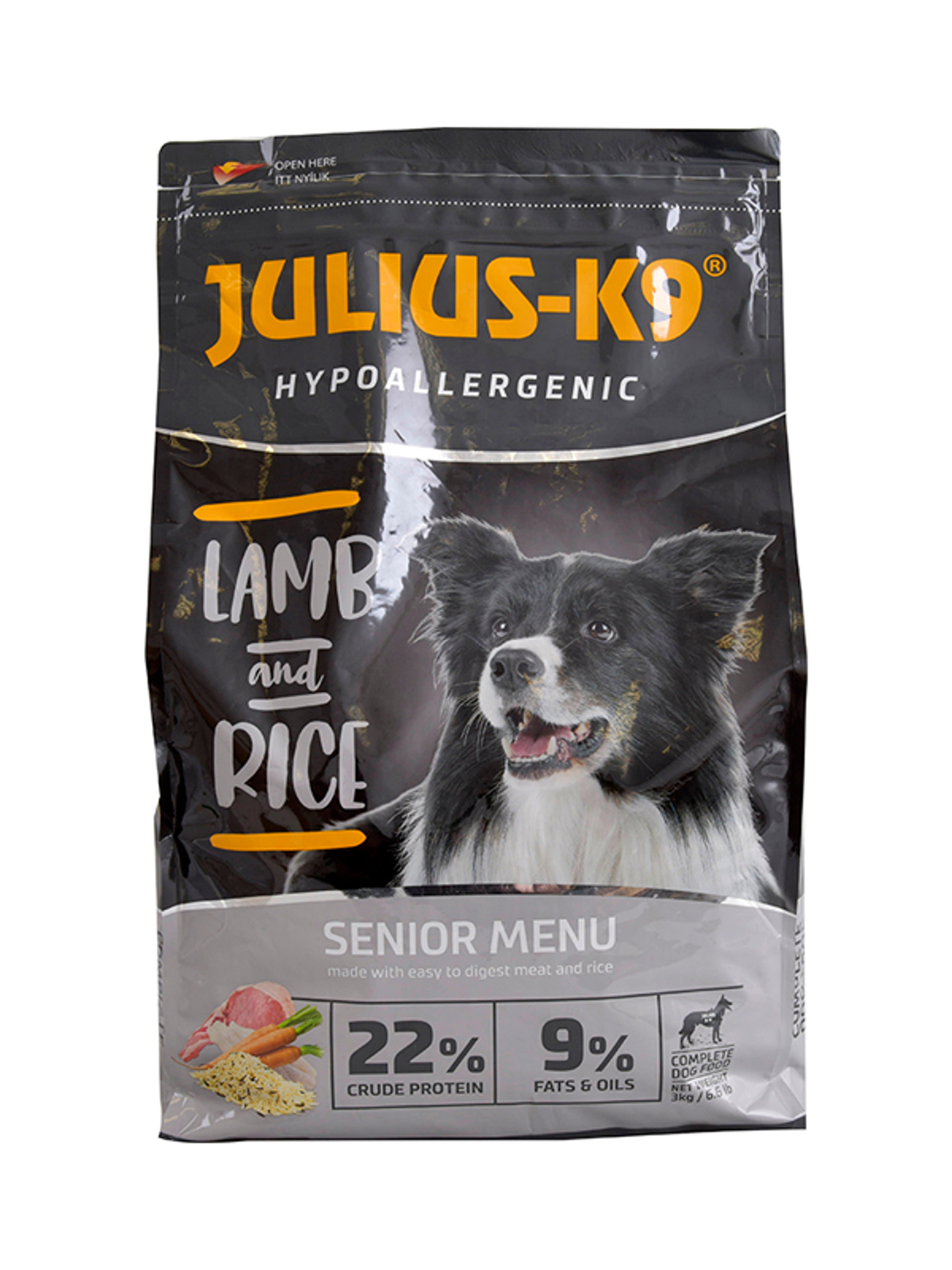 Julius-k9 highpremium senior hypoallergén bárány,rizs - 3 kg-2