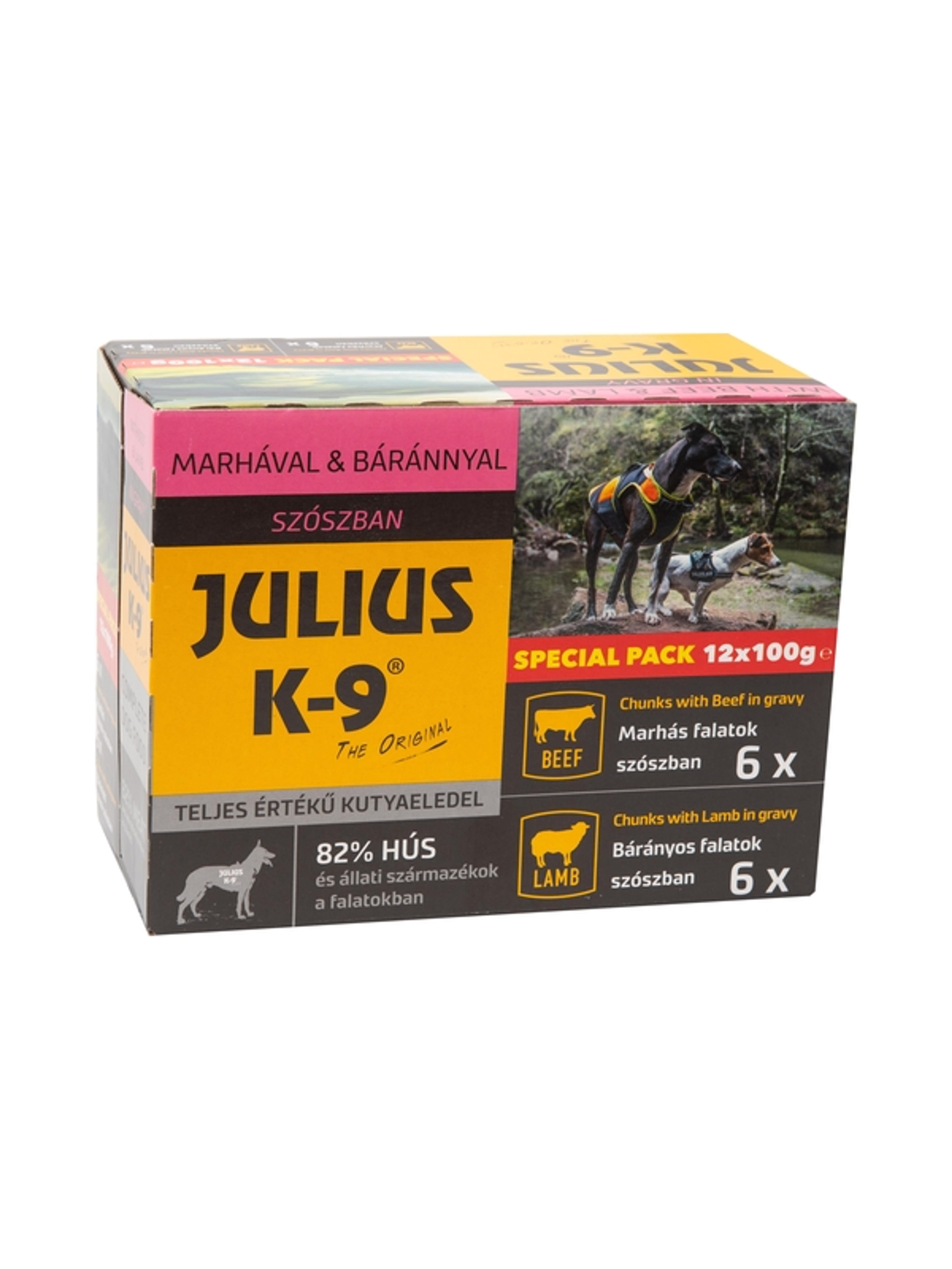 Julius-k9 Special multipack alutasak kutyáknak, (12x100 g) - 1200 g