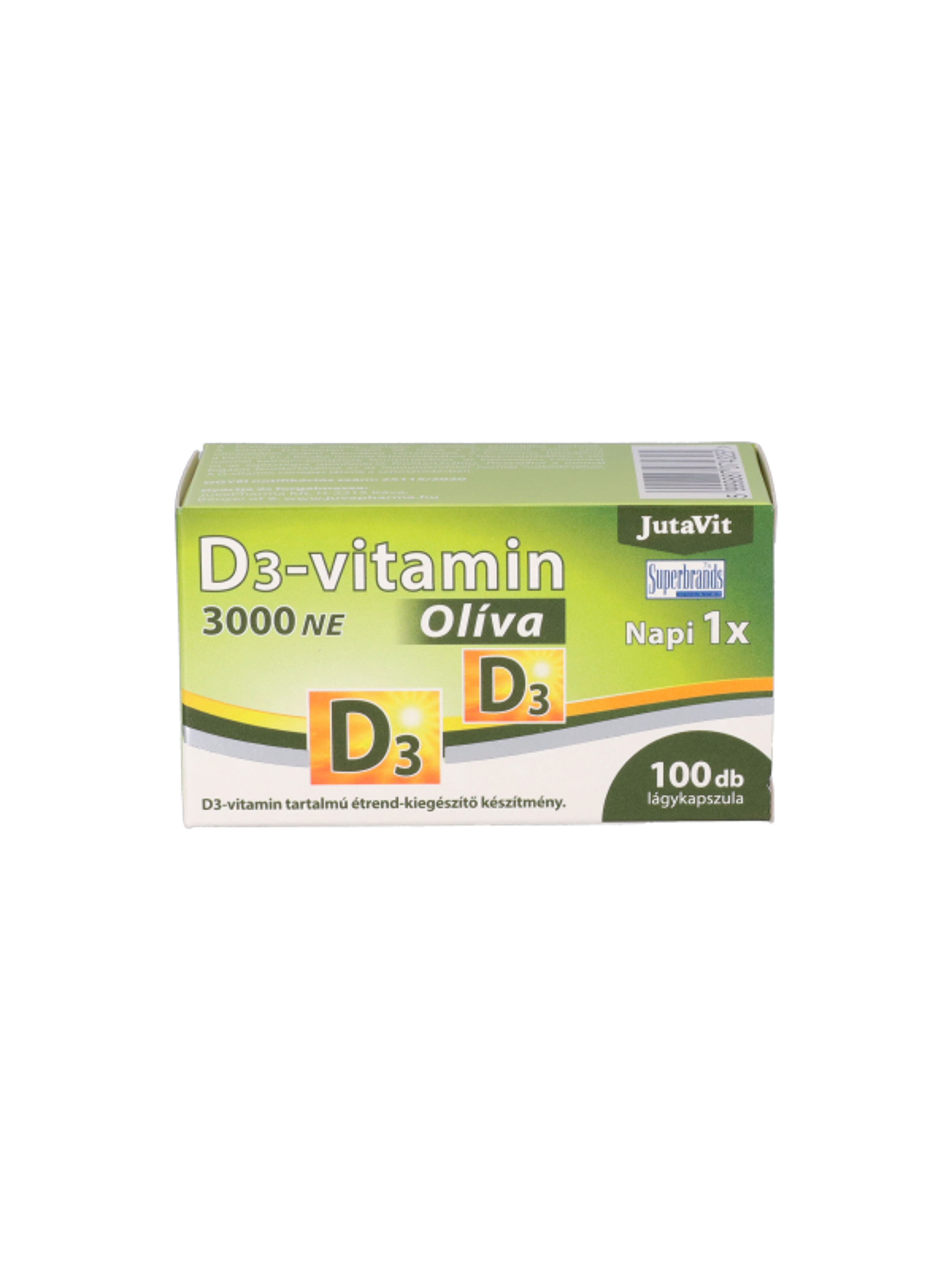 Jutavit D3-vitamin 3000 Ne lágykapszula - 100 db