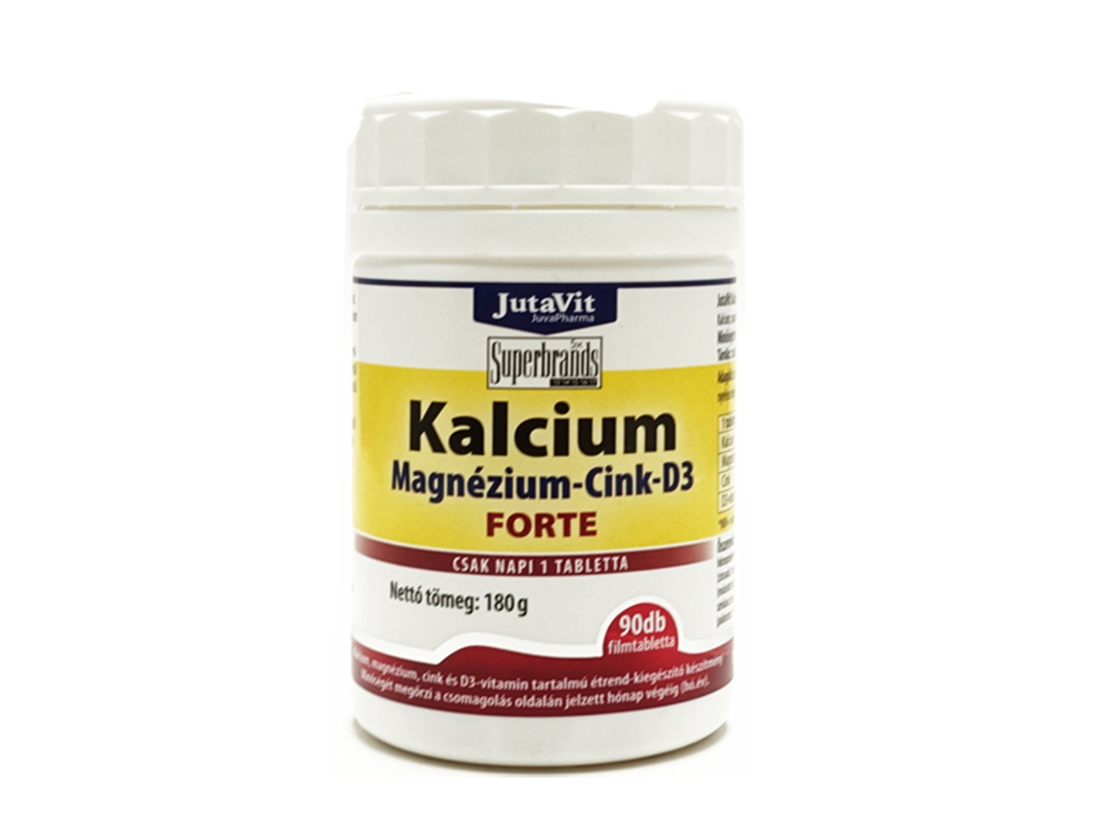 JutaVit Kalcium Mg-Cink-D3 Forte Filmtabletta - 90 db-1