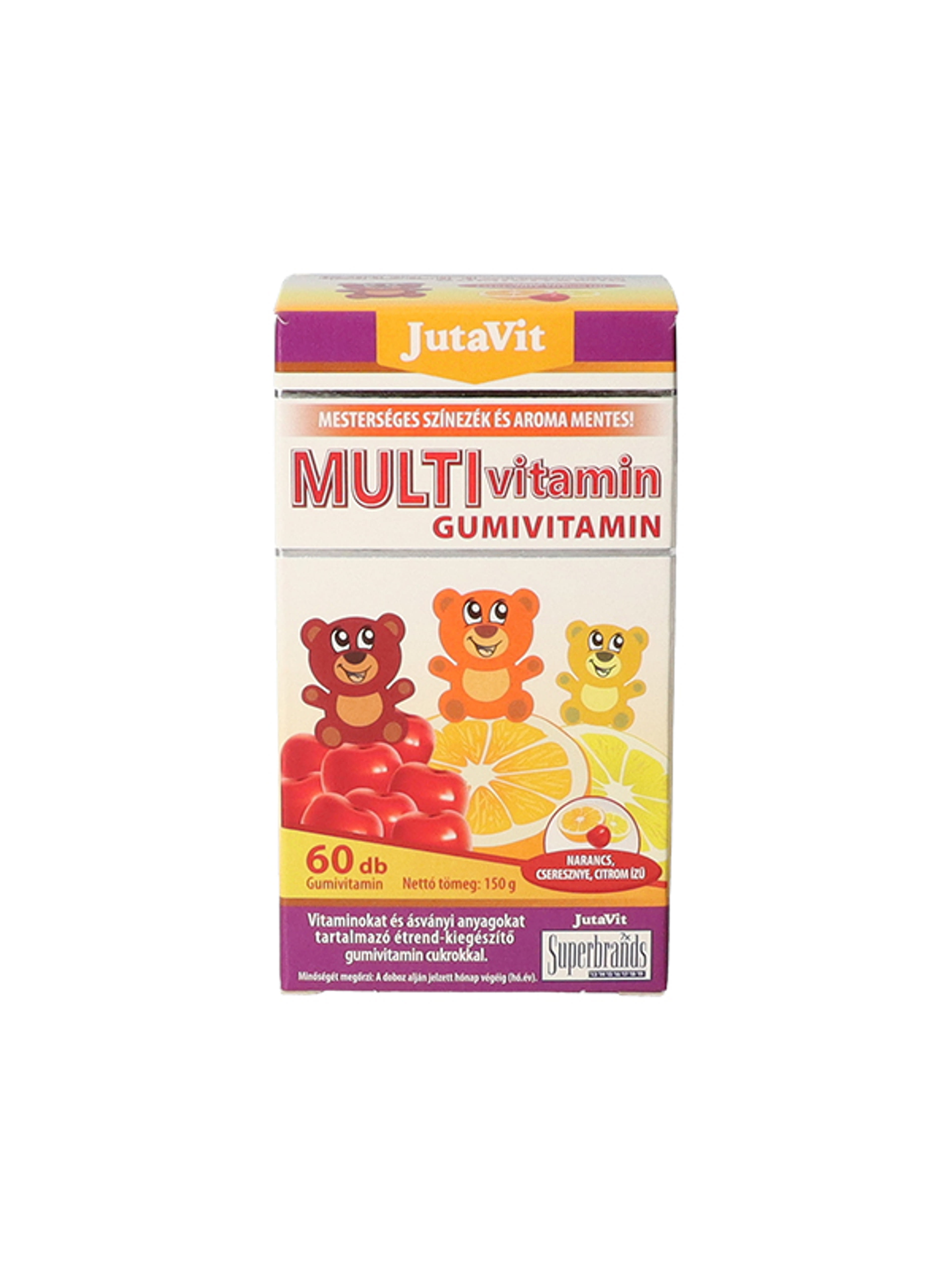 JutaVit Multivitamin Gyümölcs Ízű Gumivitamin - 60 db