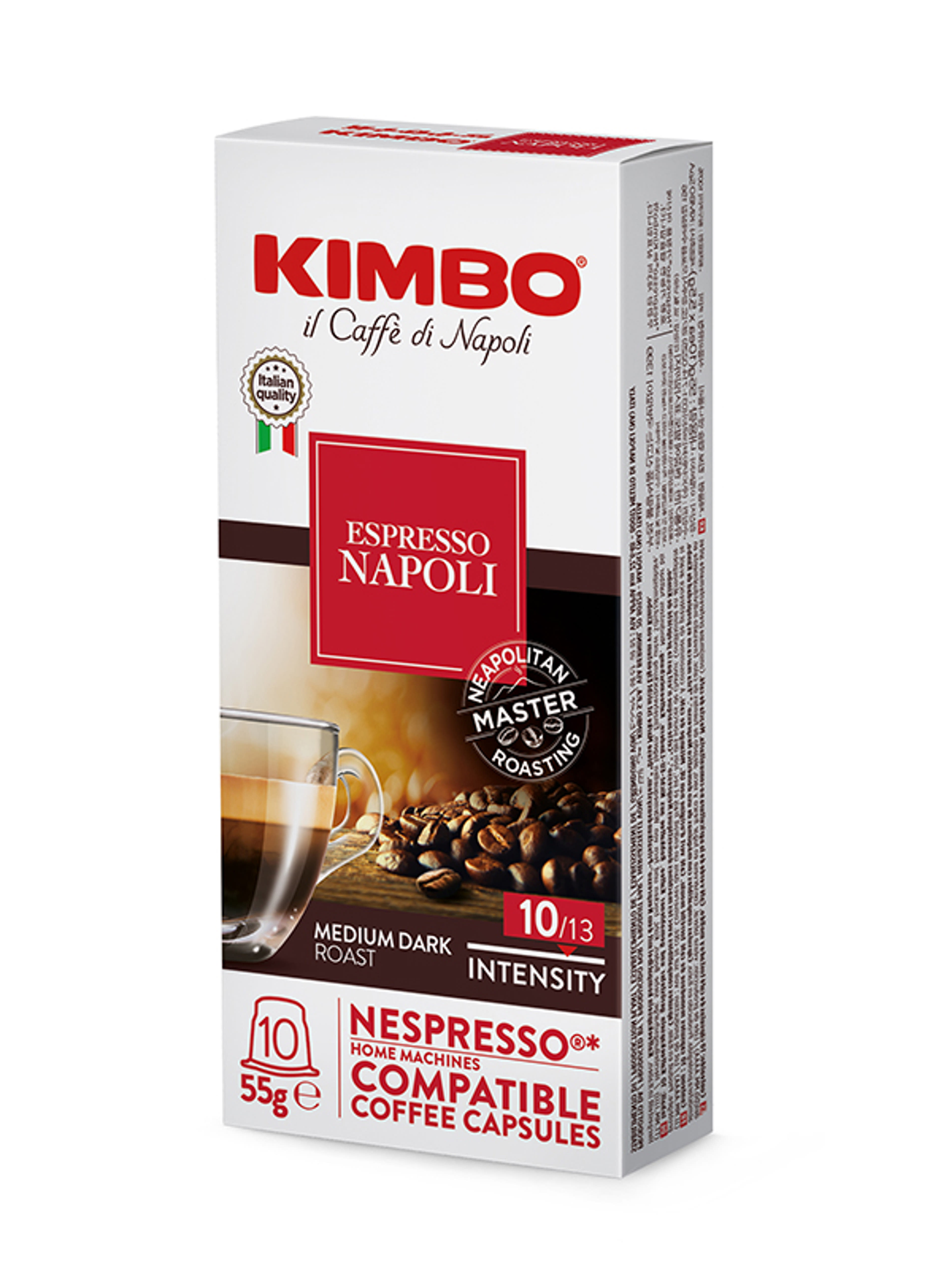 Kimbo Napoli Nespresso kávékapszula - 10 db