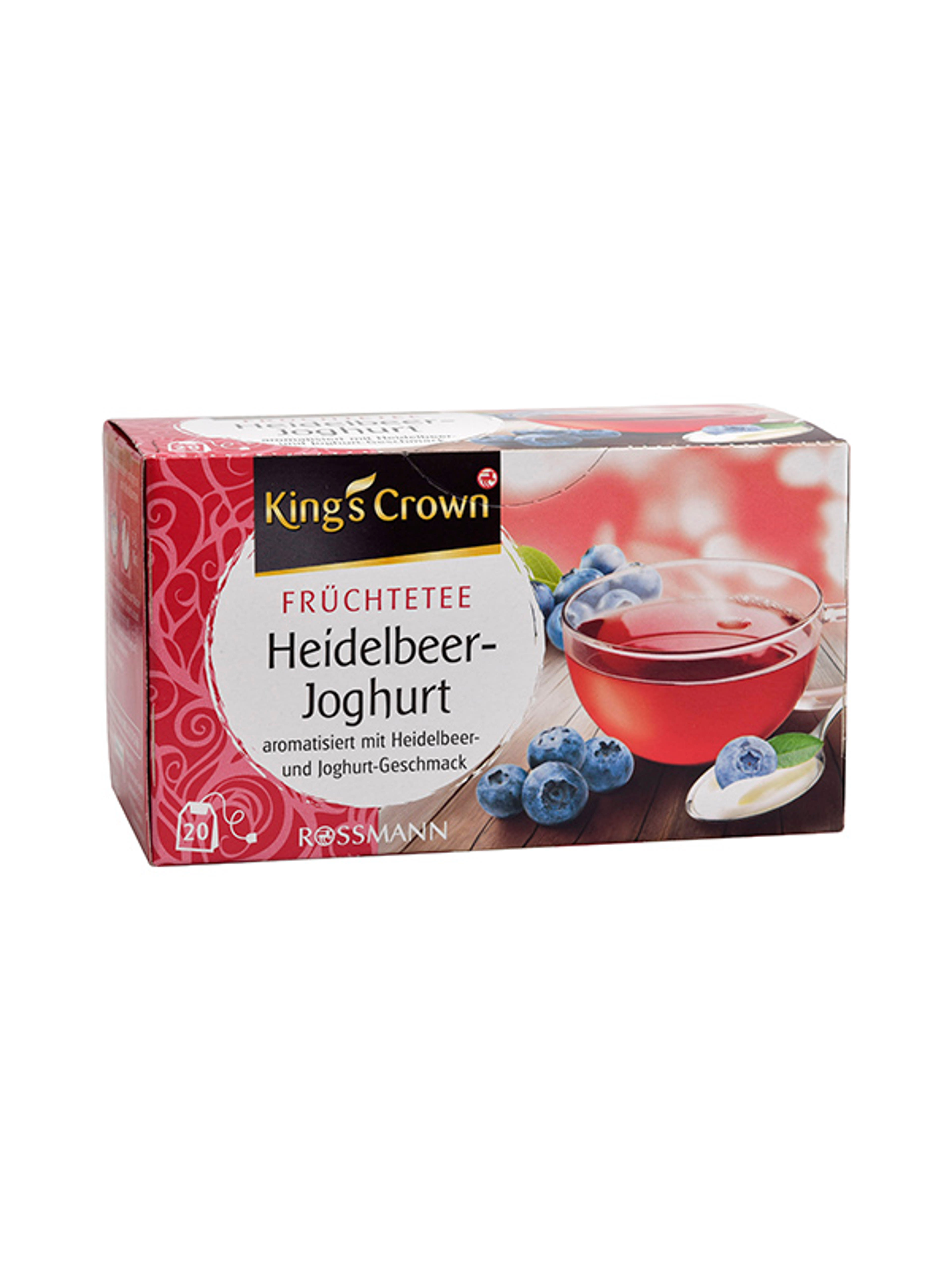 King's Crown Tea áfonya-joghurt ízben - 60 g-1