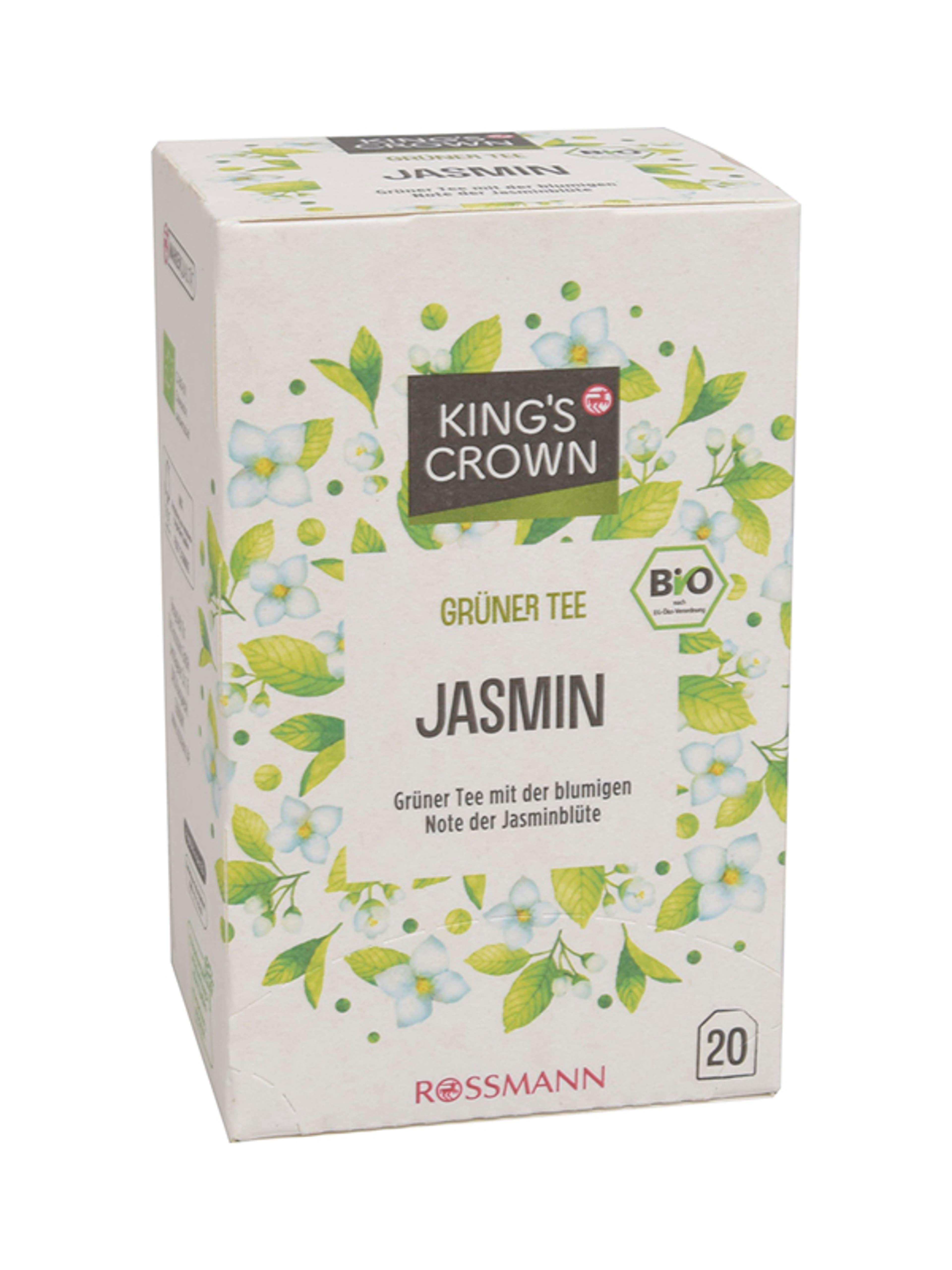 King's Crown Tea Bio zöld tea-jázmin - 30 g-1
