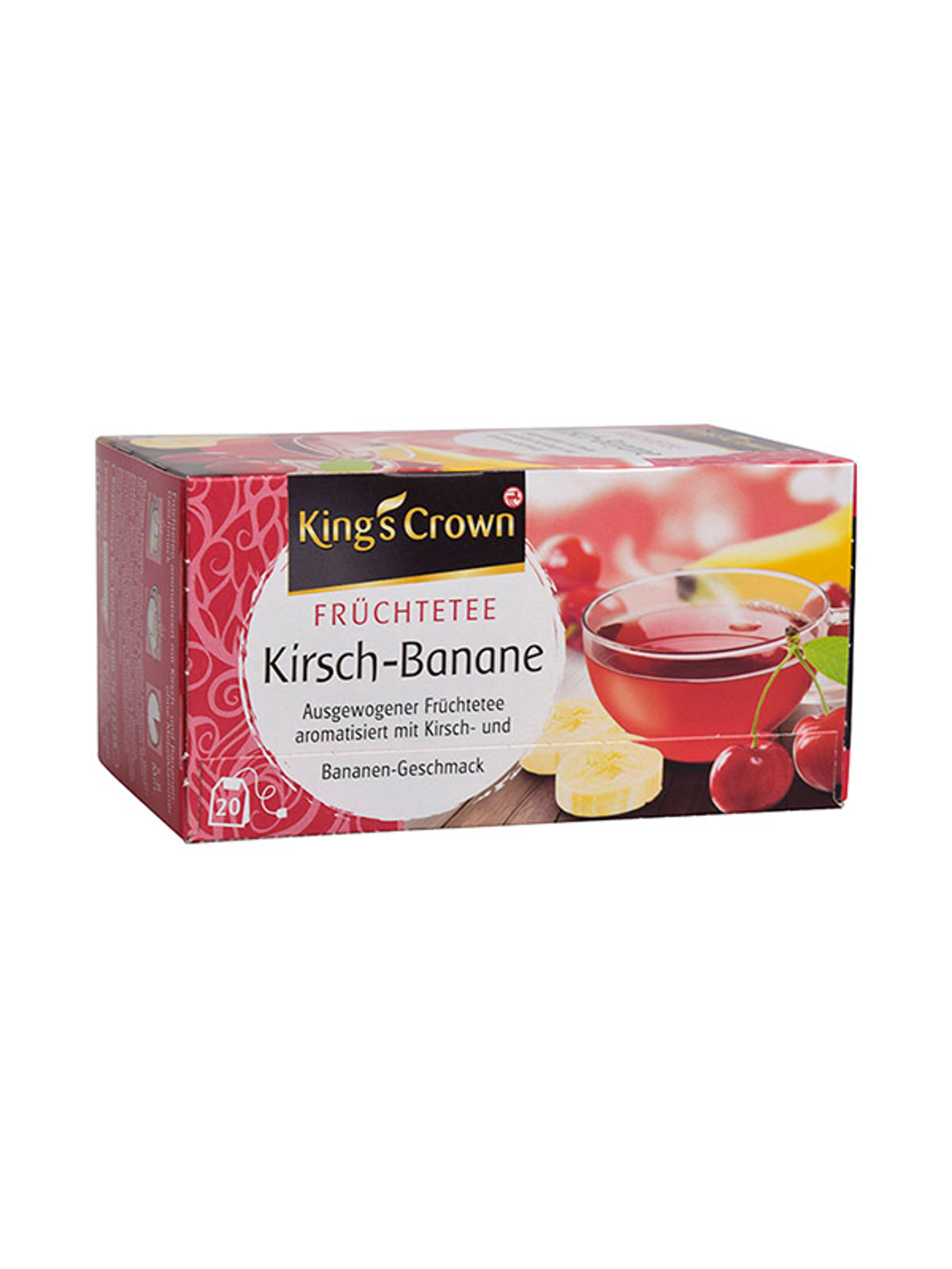 King's Crown Tea cseresznye-banán ízben - 60 g-2