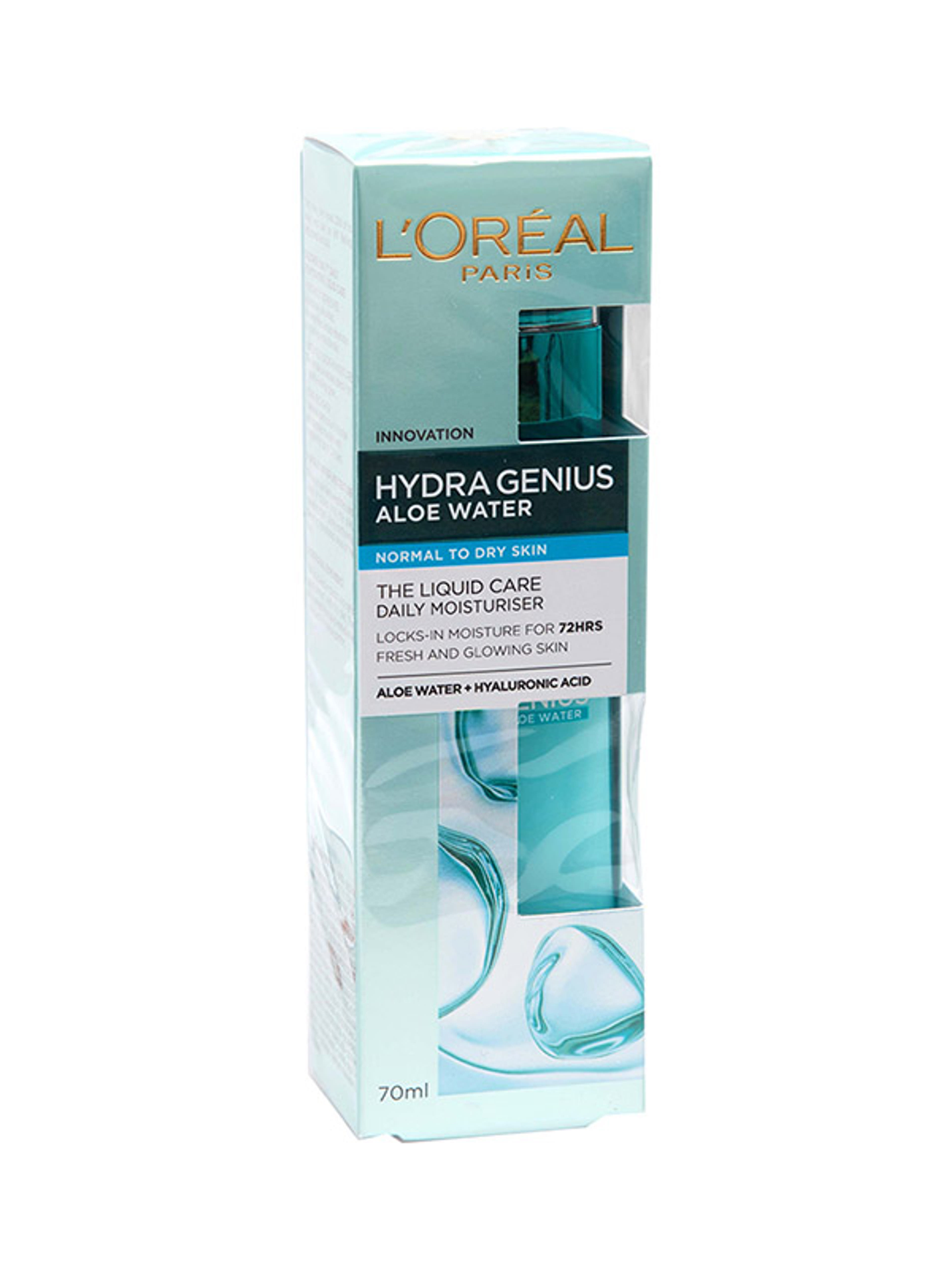 L'Oréal Paris Hydra Genius Hidratáló arcápoló normál és száraz bőrre - 70 ml