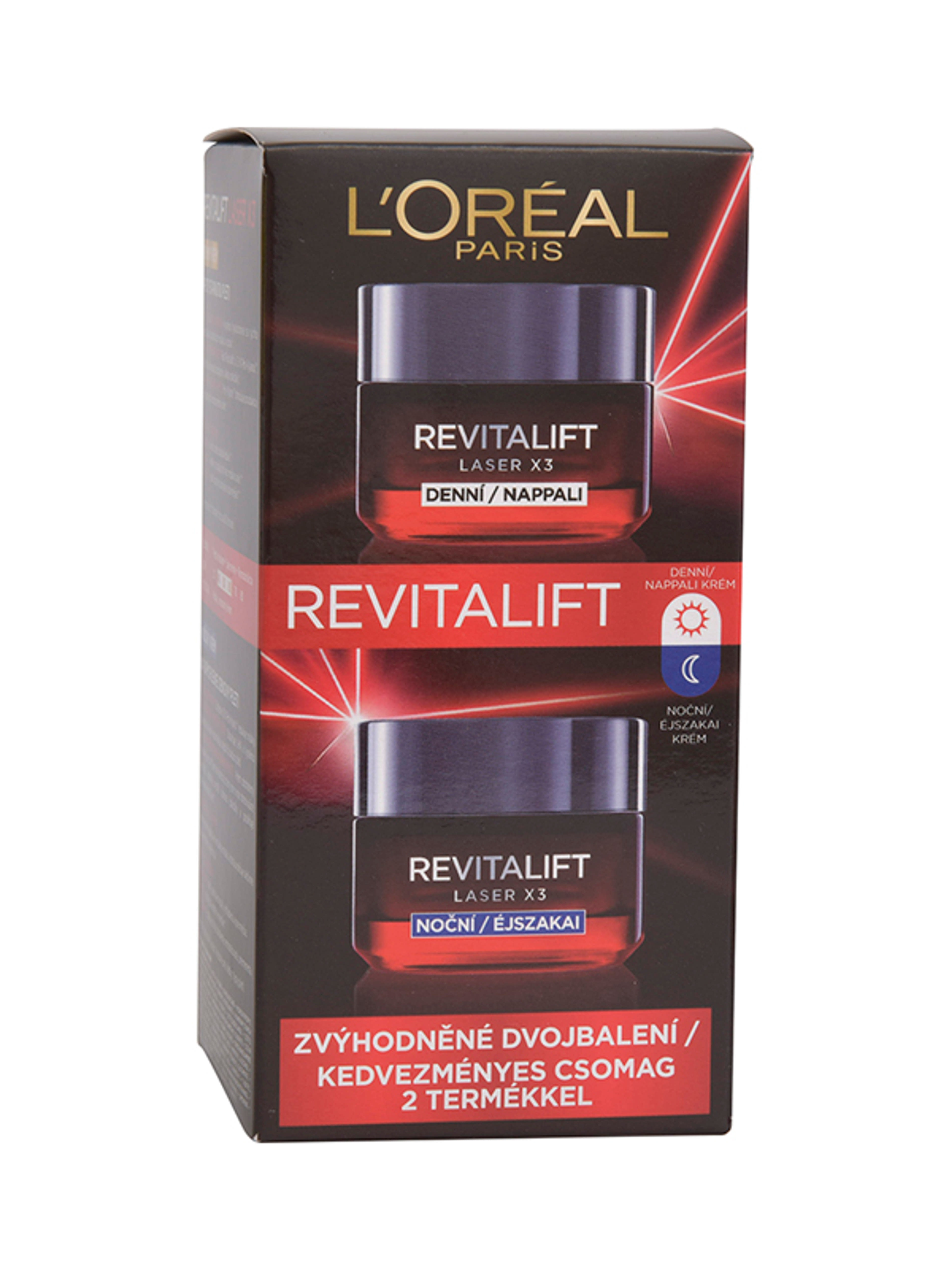 L'Oréal Paris Revitalift Laser csomag (nappali+éjszakai) 50+50ml - 1 db-1