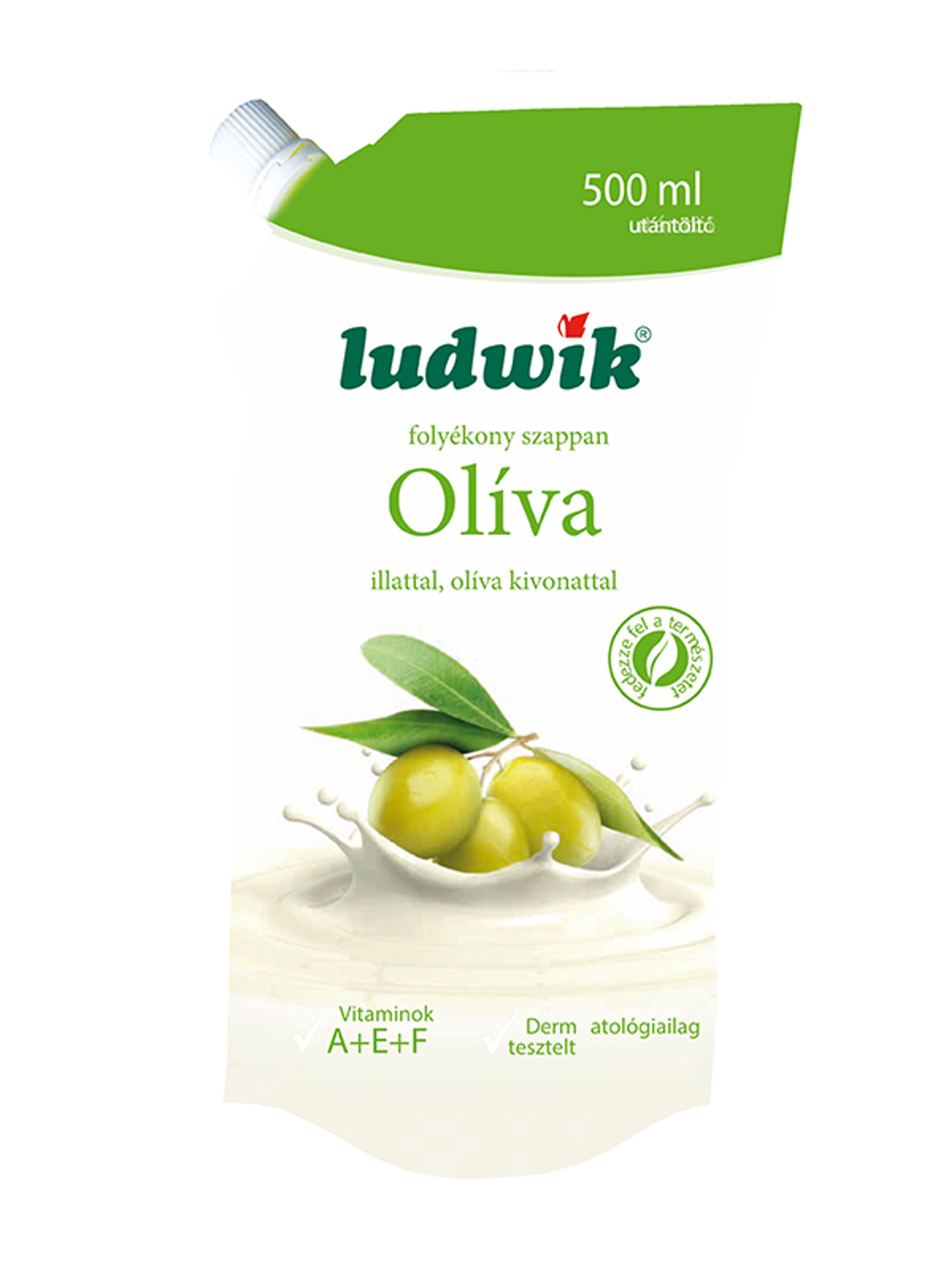 Ludwik folyékony szappan utántöltő oliva - 500 ml