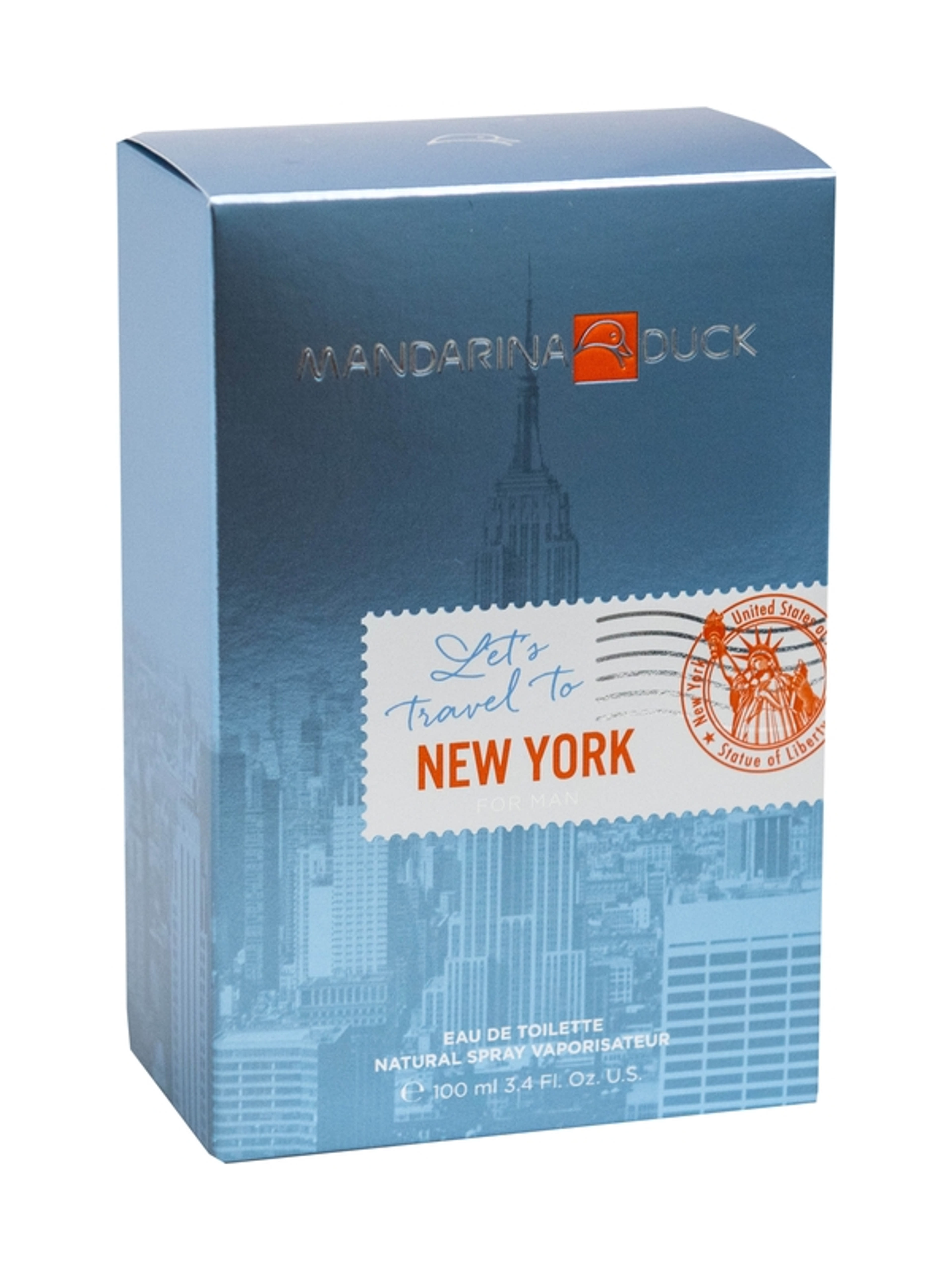 Madarine Duck Let's Travel to New York férfi Eau de Toilette - 100 ml