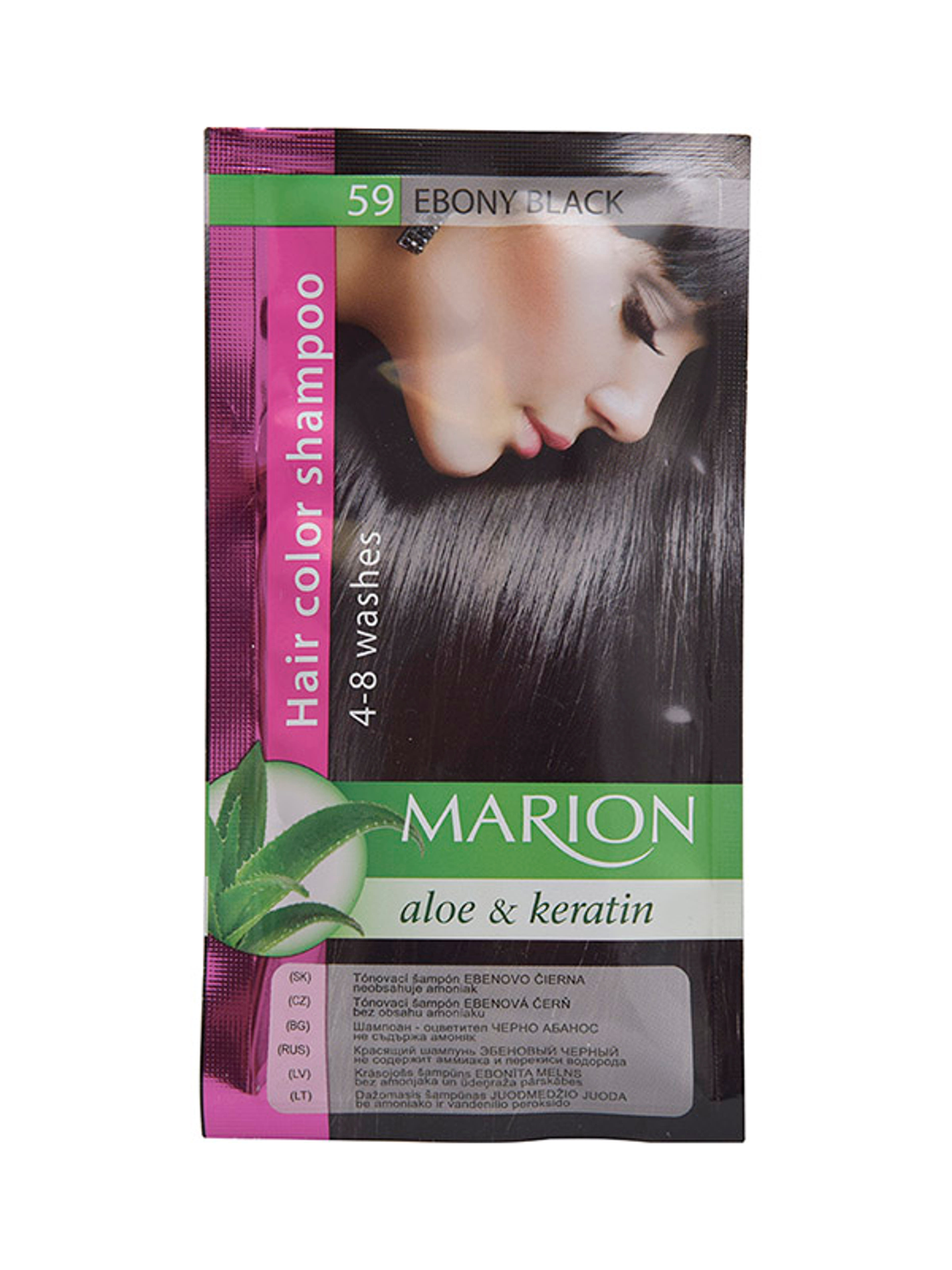 Marion hajszínvédő sampon 59 ébenfekete - 40 ml