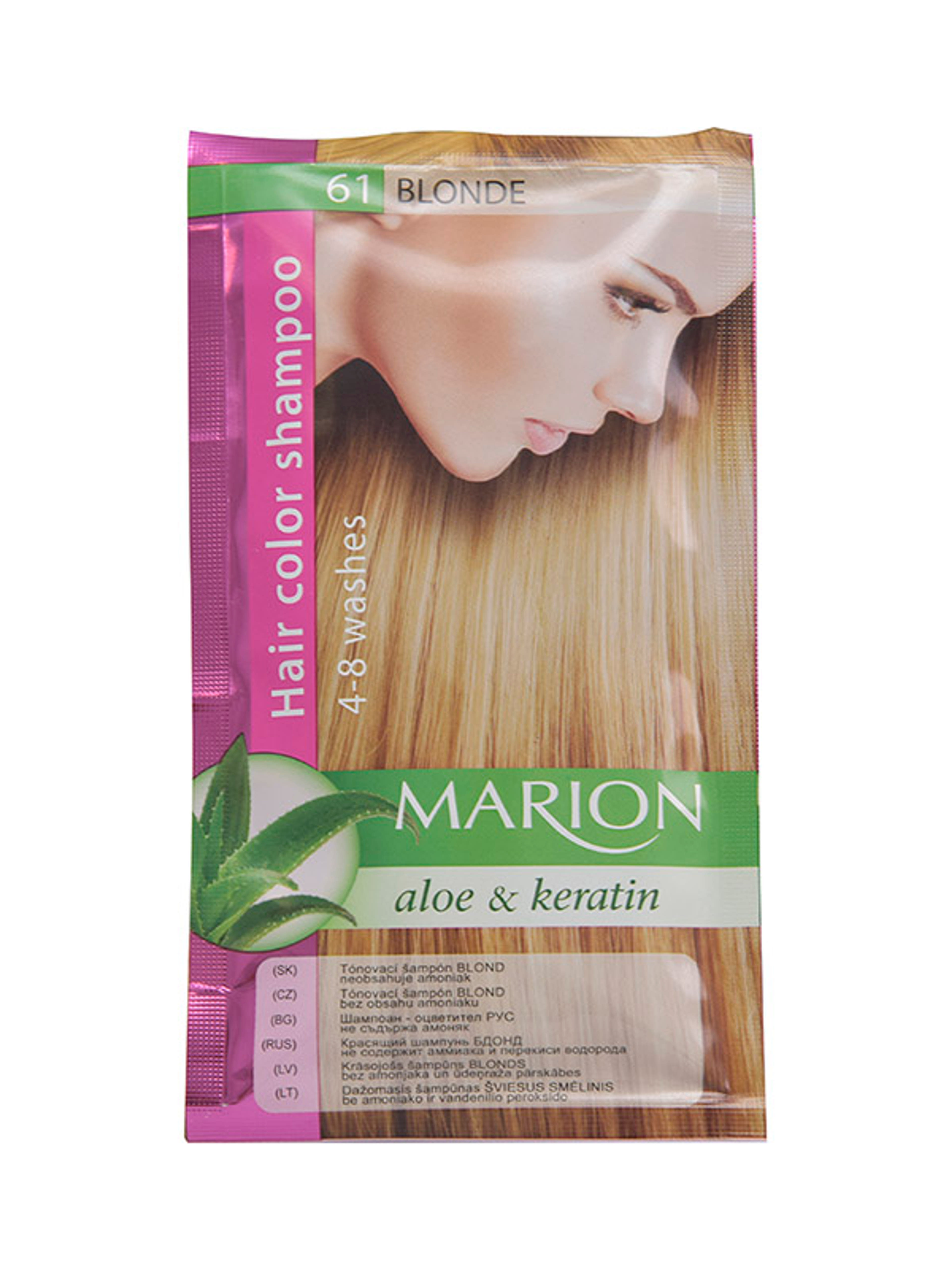 Marion hajszínvédő sampon 61 szőke - 40 ml